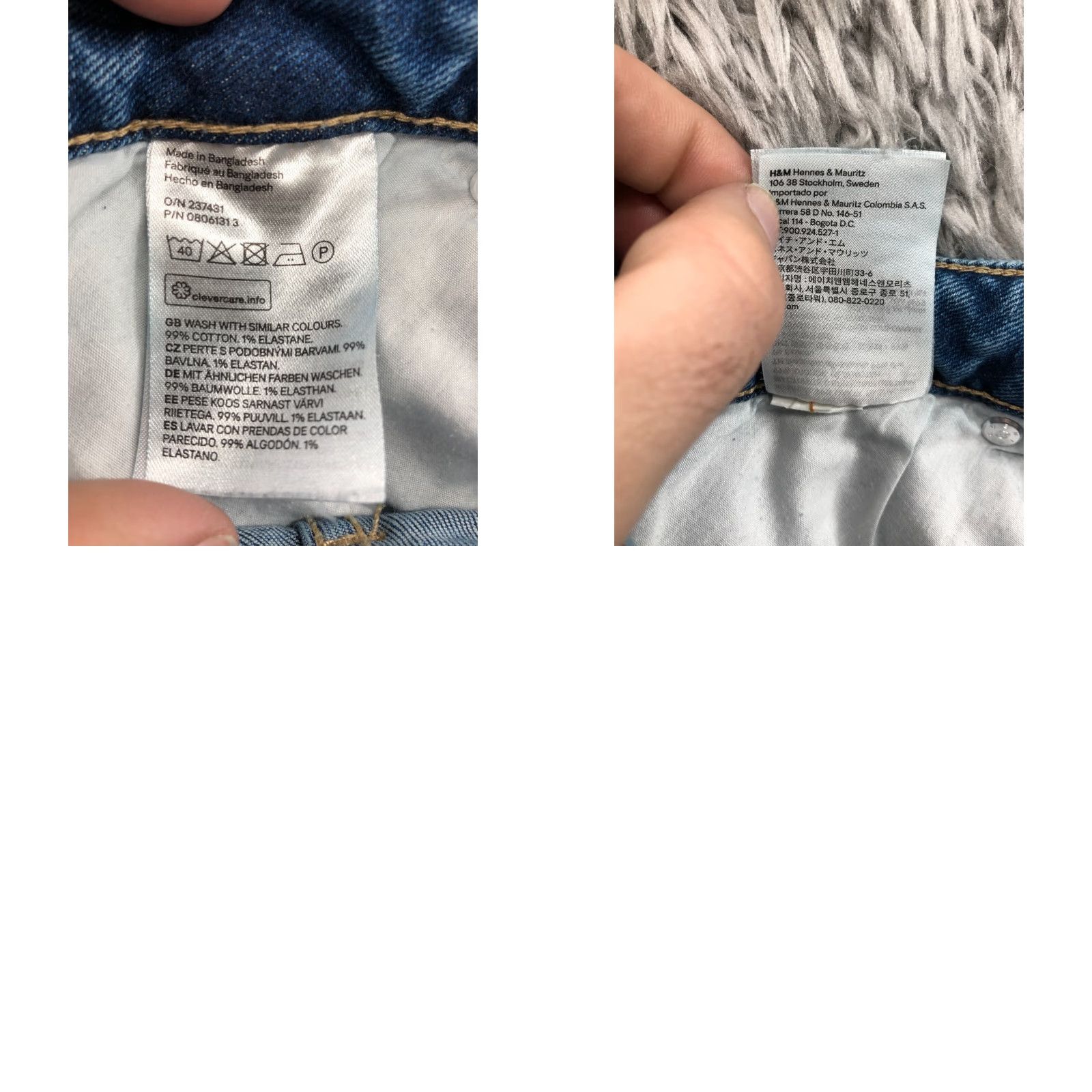 H&M H&M Jeans Regular Size 6 Womens Medium Wash Blue Ankle Rise Mid 8.5-10.5 In Denim Pocket Zipper Button Belt Loops 5-Pocket Style VINTAGE? Size 28" / US 6 / IT 42 - 10 Thumbnail