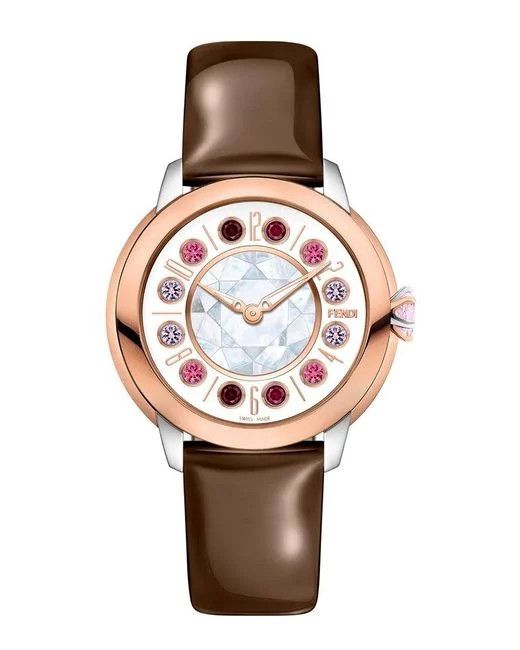 o1glo1t0923 Watch in Brown
