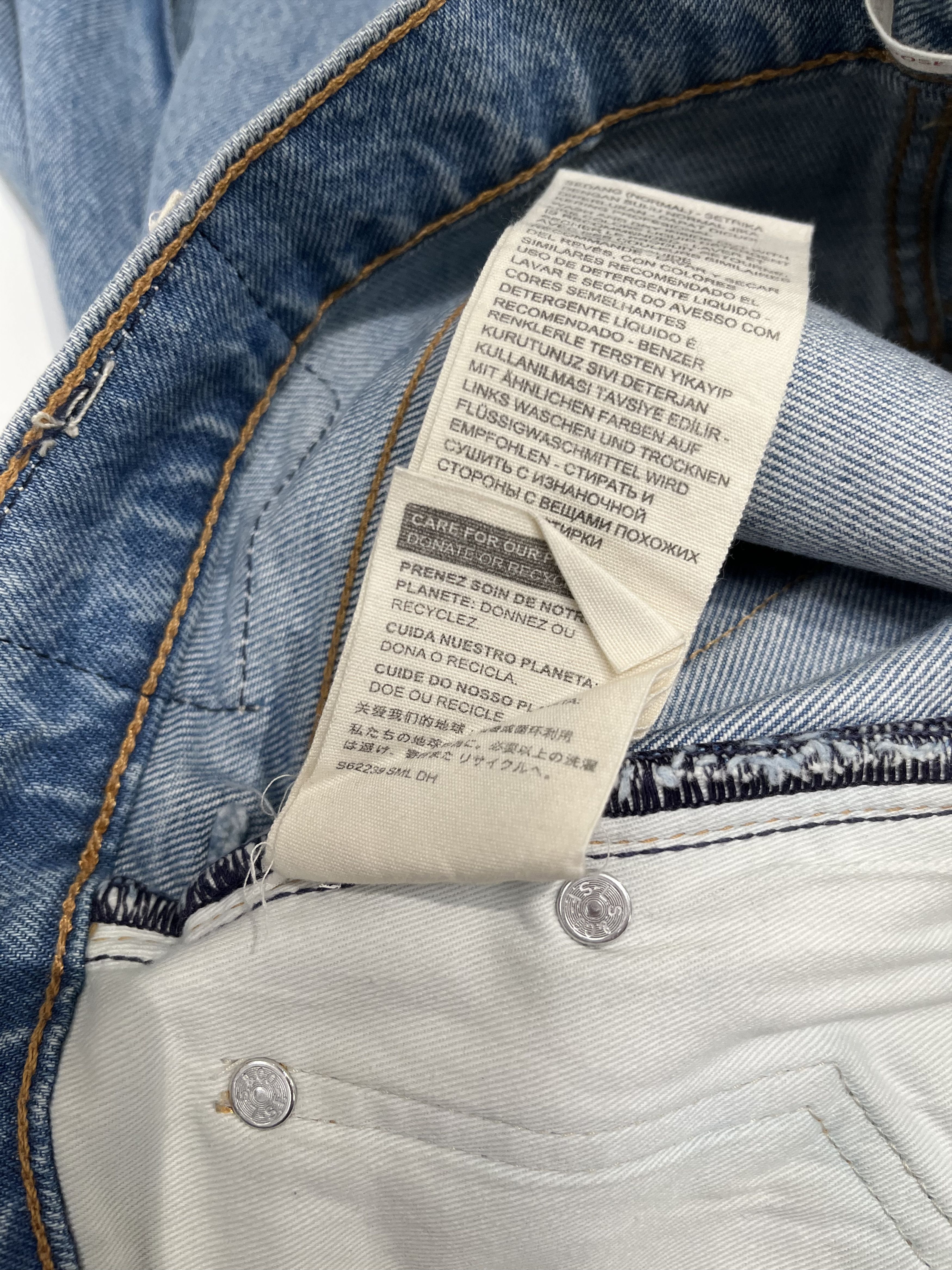 Levi's Levis Denim Jeans Blue Size US 30 / EU 46 - 9 Thumbnail
