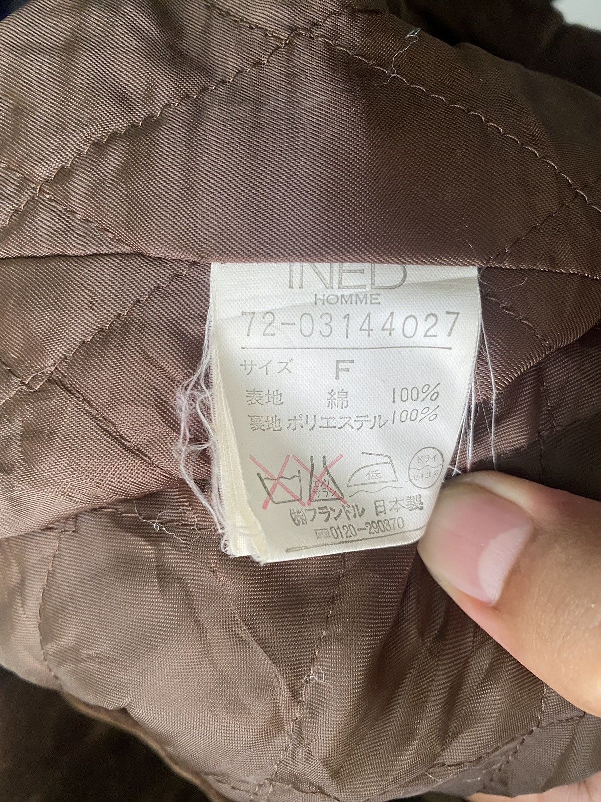Designer × Vintage × Yohji Yamamoto Yohji Yamamoto Ined Hommes Speciaux velvet jacket Size US M / EU 48-50 / 2 - 8 Thumbnail