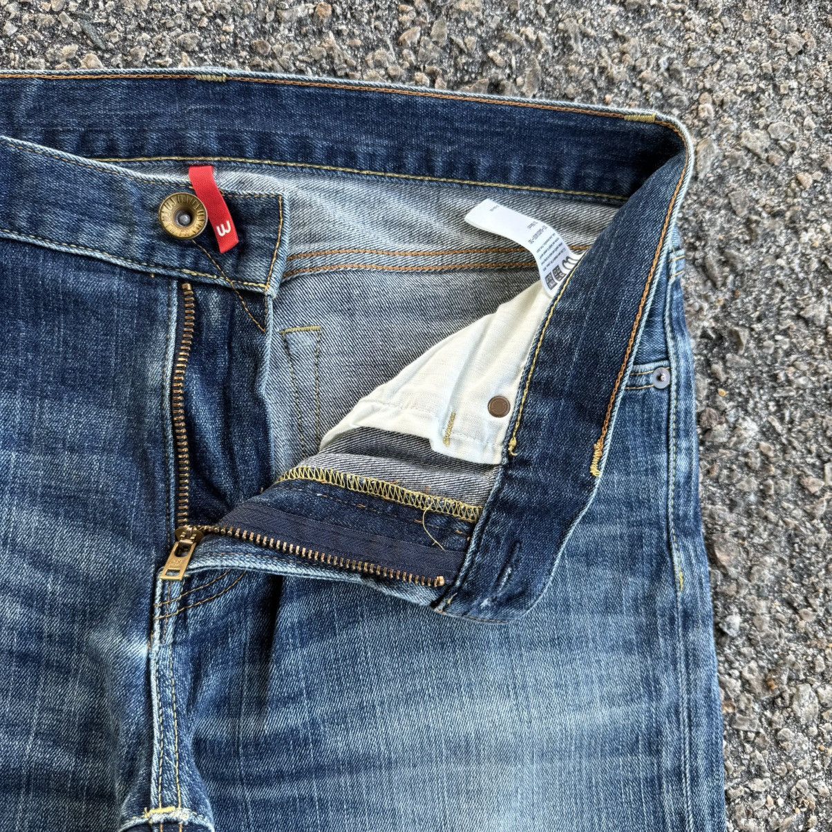 Japanese Brand VINTAGE JAPANESE DENIM FADED JEAN DENIM PANTS Size US 33 - 9 Thumbnail