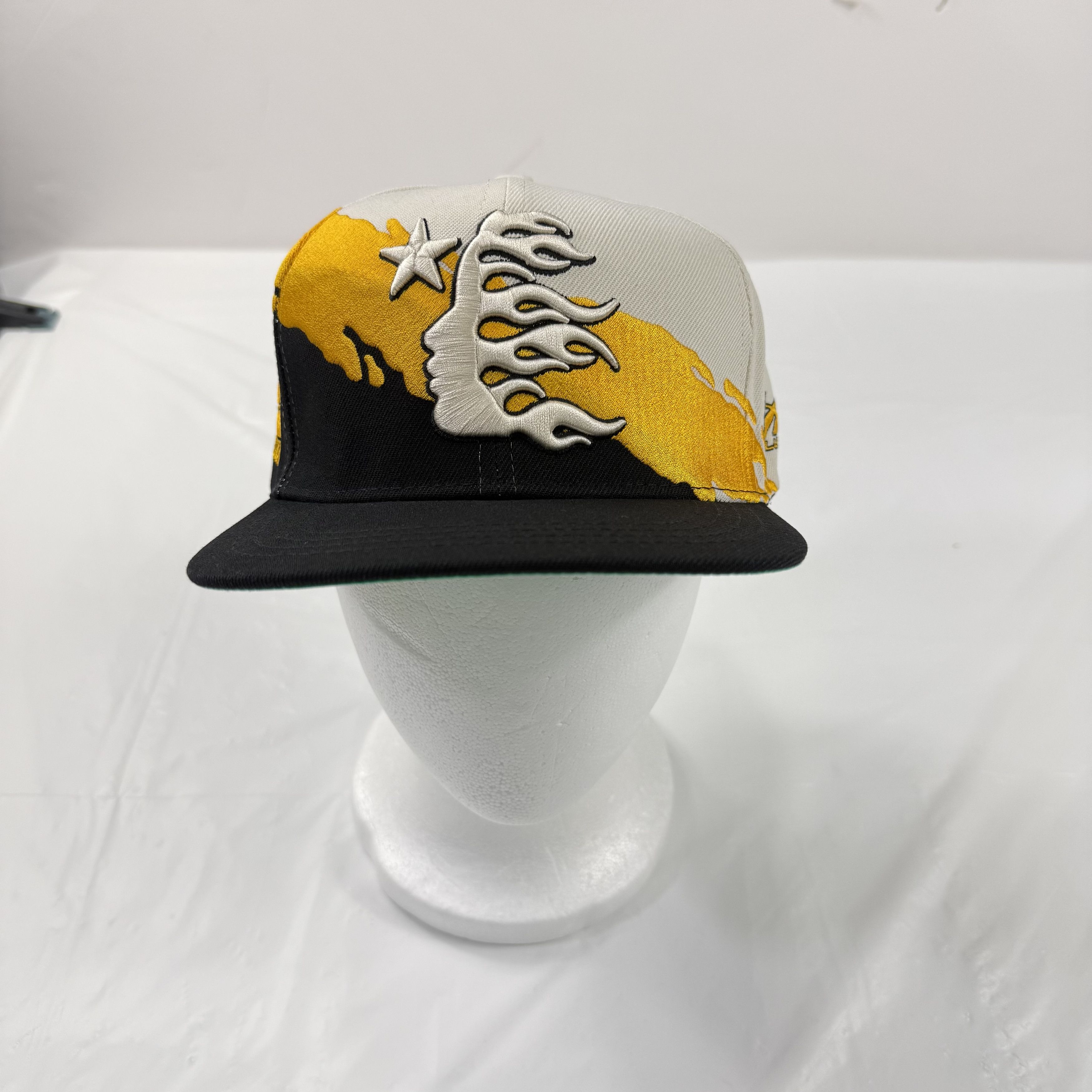 HELLSTAR Hellstar Path To Paradise Snapback Hat Flame Logo Rhinestone Size ONE SIZE - 1 Thumbnail