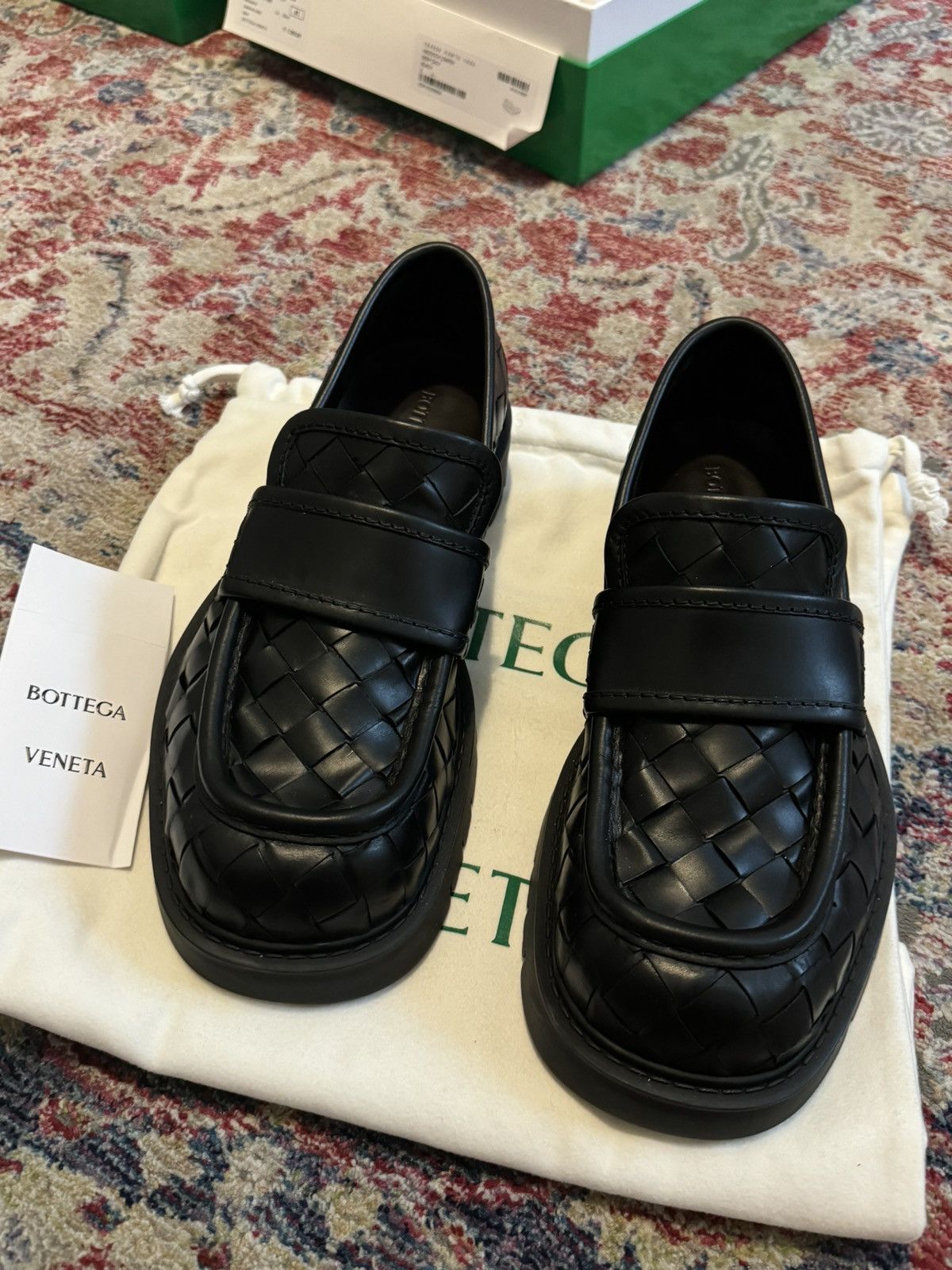 Bottega Veneta Bottega Veneta Haddock Quilted Loafers - EU 41 