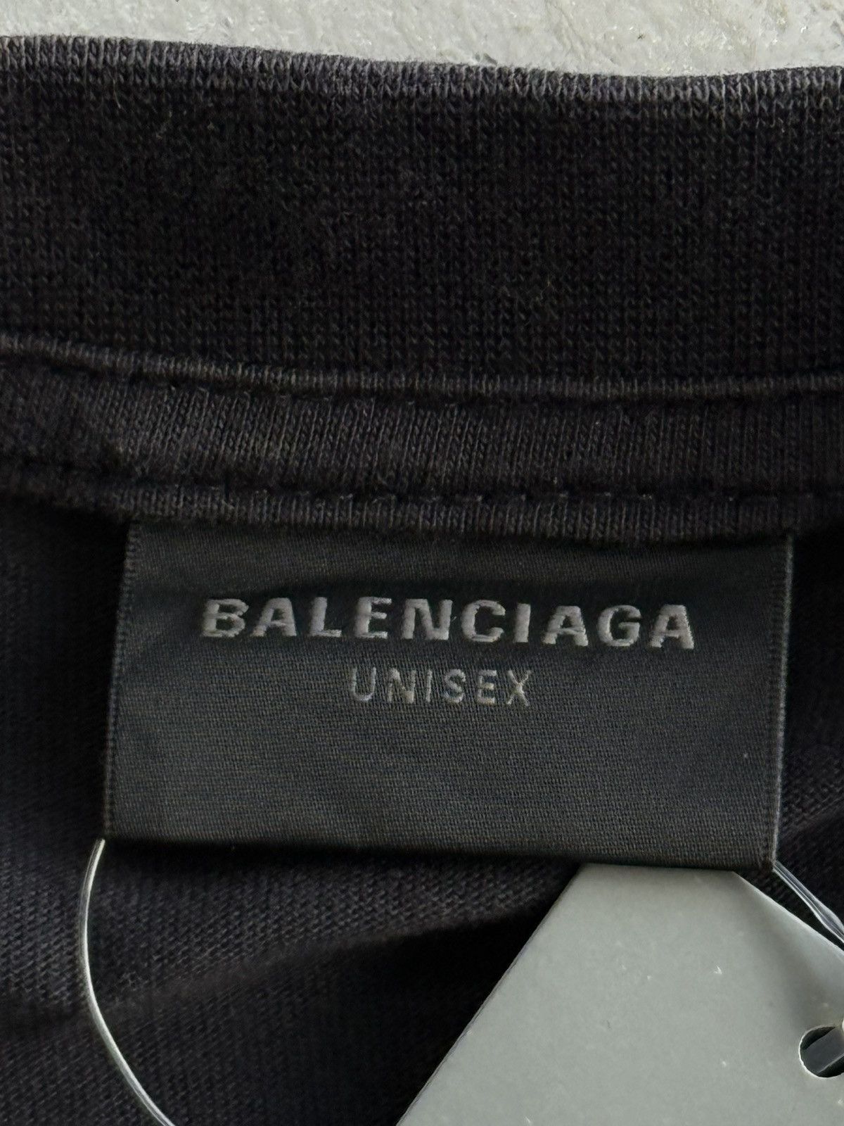 Balenciaga Balenciaga - Offshore Logo Tee Size US XXL / EU 58 / 5 - 9 Thumbnail