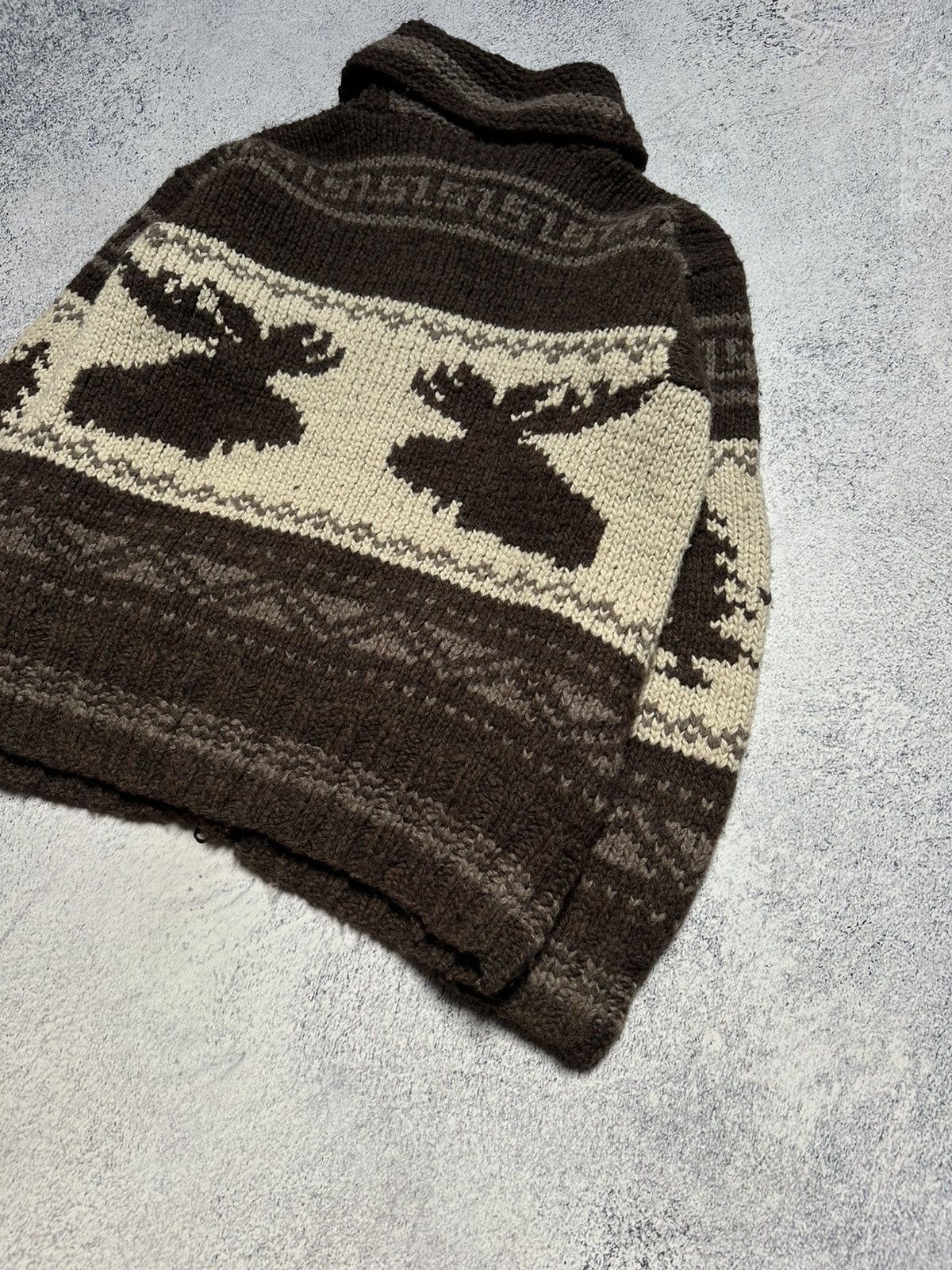 Polo Ralph Lauren Very Rare RRL Polo Ralph Lauren Hand Knit Covichan Sweater Size US M / EU 48-50 / 2 - 16 Thumbnail