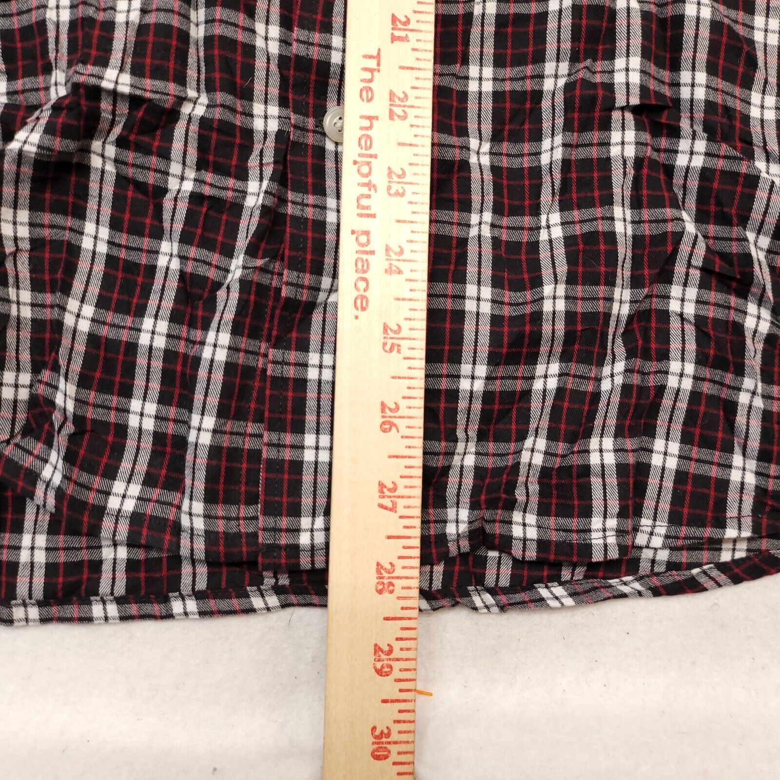Dockers Dockers Tartan Flannel Shirt Mens Size Large L Black White Size US L / EU 52-54 / 3 - 8 Thumbnail