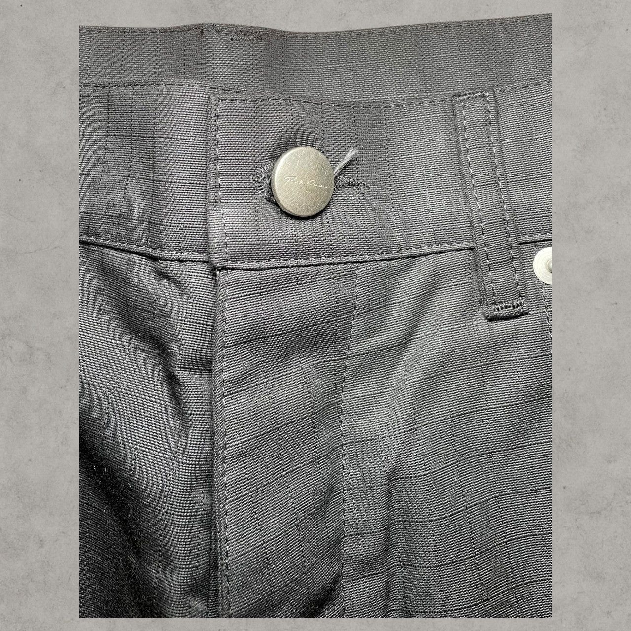 Rick Owens SS23 Edfu Rick Owens Ripstop Bolan Black Pants Sz 30 Size US 30 / EU 46 - 4 Thumbnail