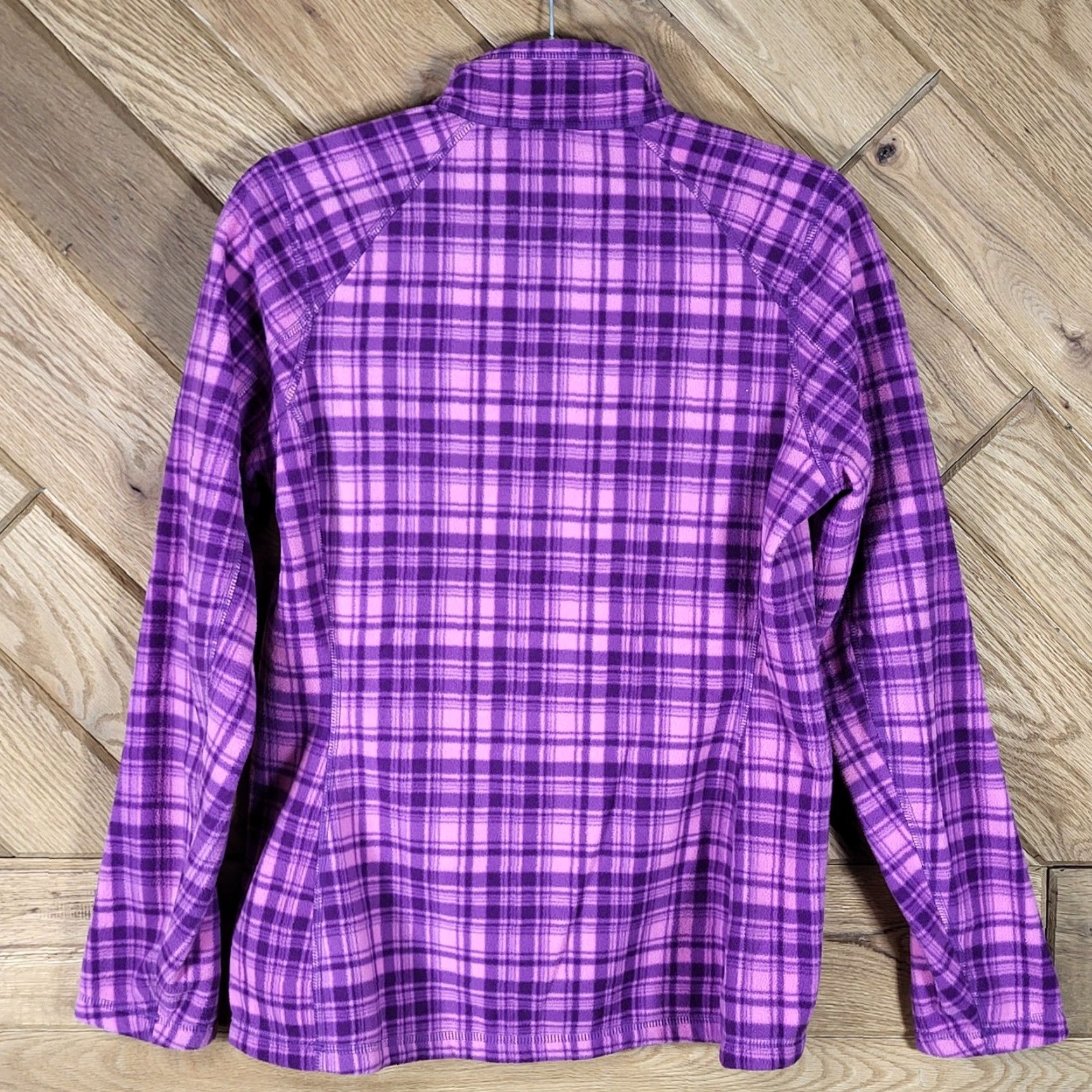 The North Face The North Face TKA 100 Fleece Pullover Womens S 1/4 Zip Plaid Purple Pink Jacket Pullover TKA100 Womens S Purple Plaid 1990s? Size S / US 4 / IT 40 - 7 Thumbnail