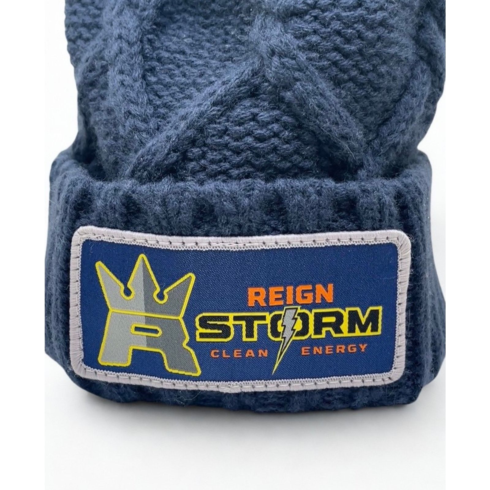 New Era Reign Storm New Era Beanie Pom Hat Women Knit Monster Energy Size ONE SIZE - 3 Thumbnail