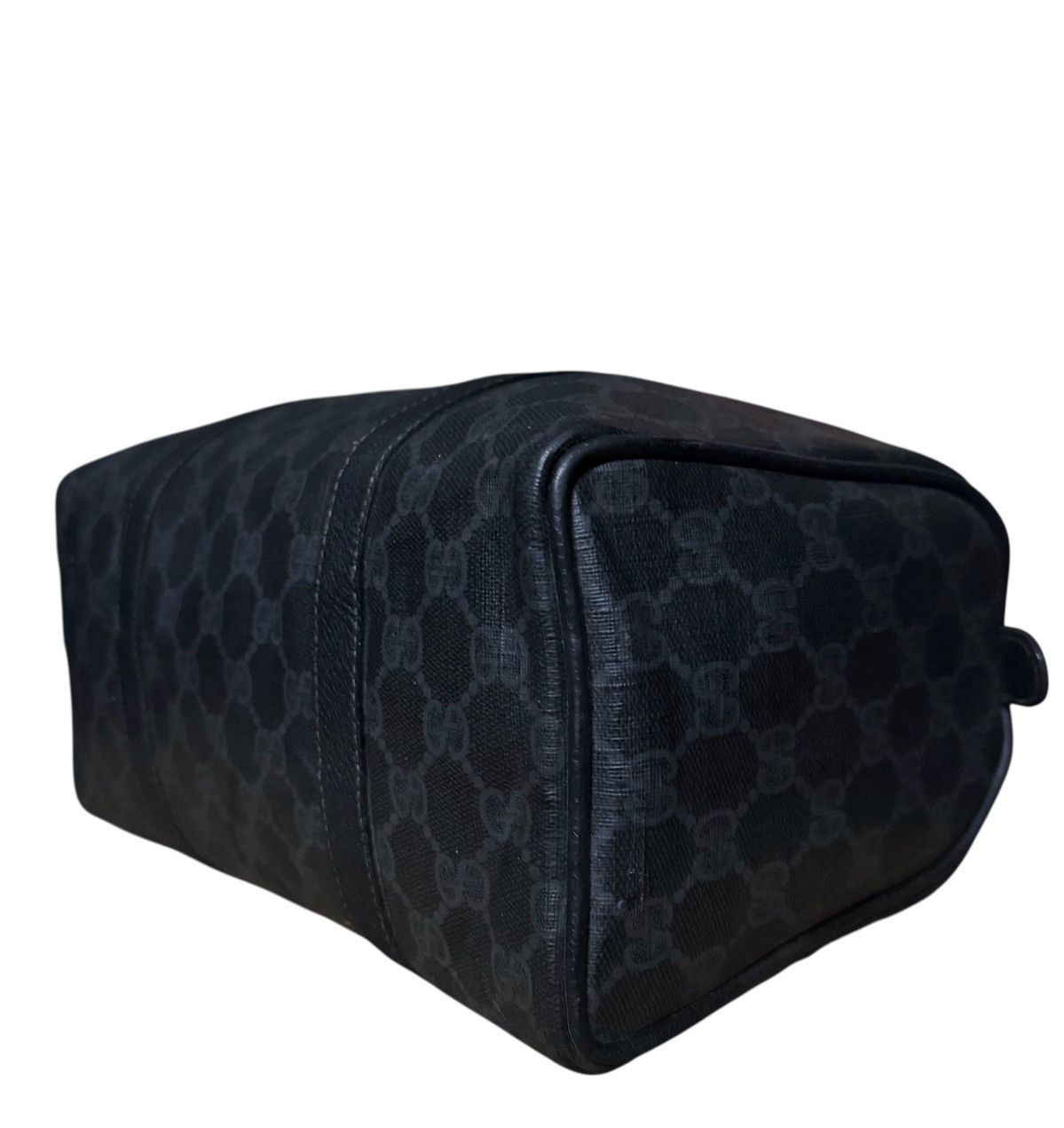 Gucci Gucci Boston GG Monogram Black Leather Vintage Size ONE SIZE - 6 Thumbnail