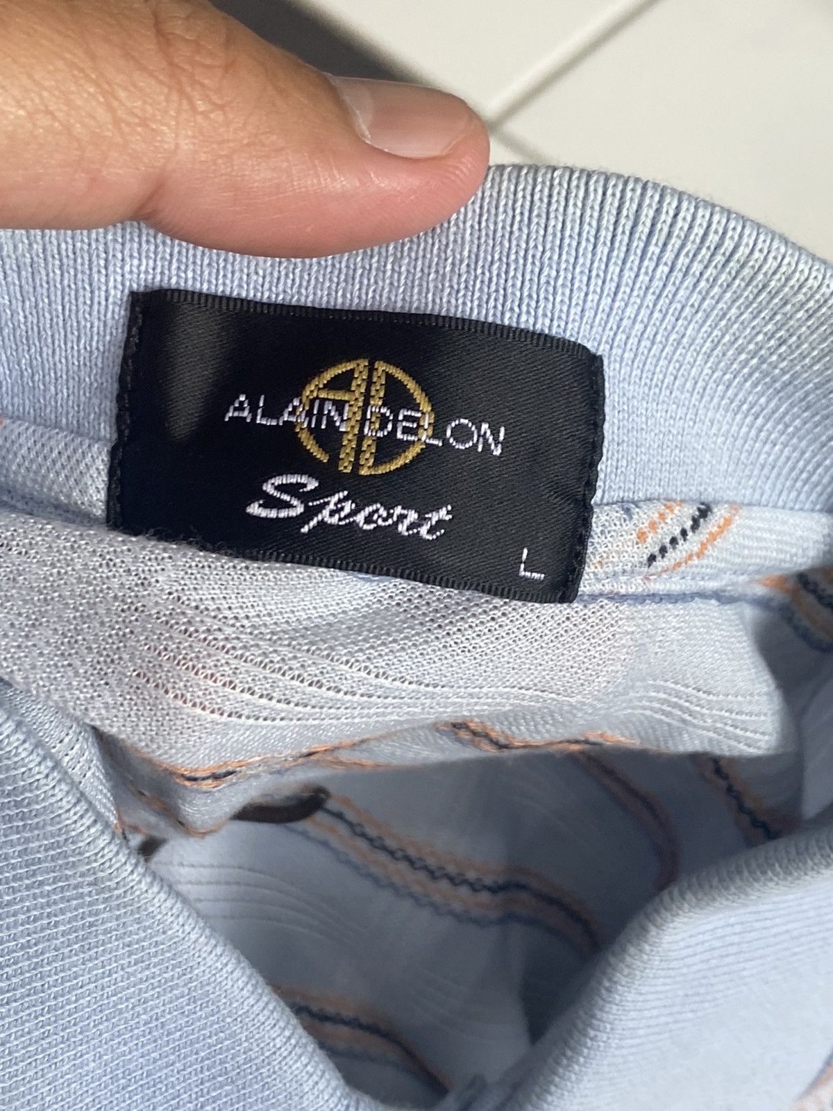 Vintage ALAIN DELON POLO TSHIRT Size US M / EU 48-50 / 2 - 8 Thumbnail