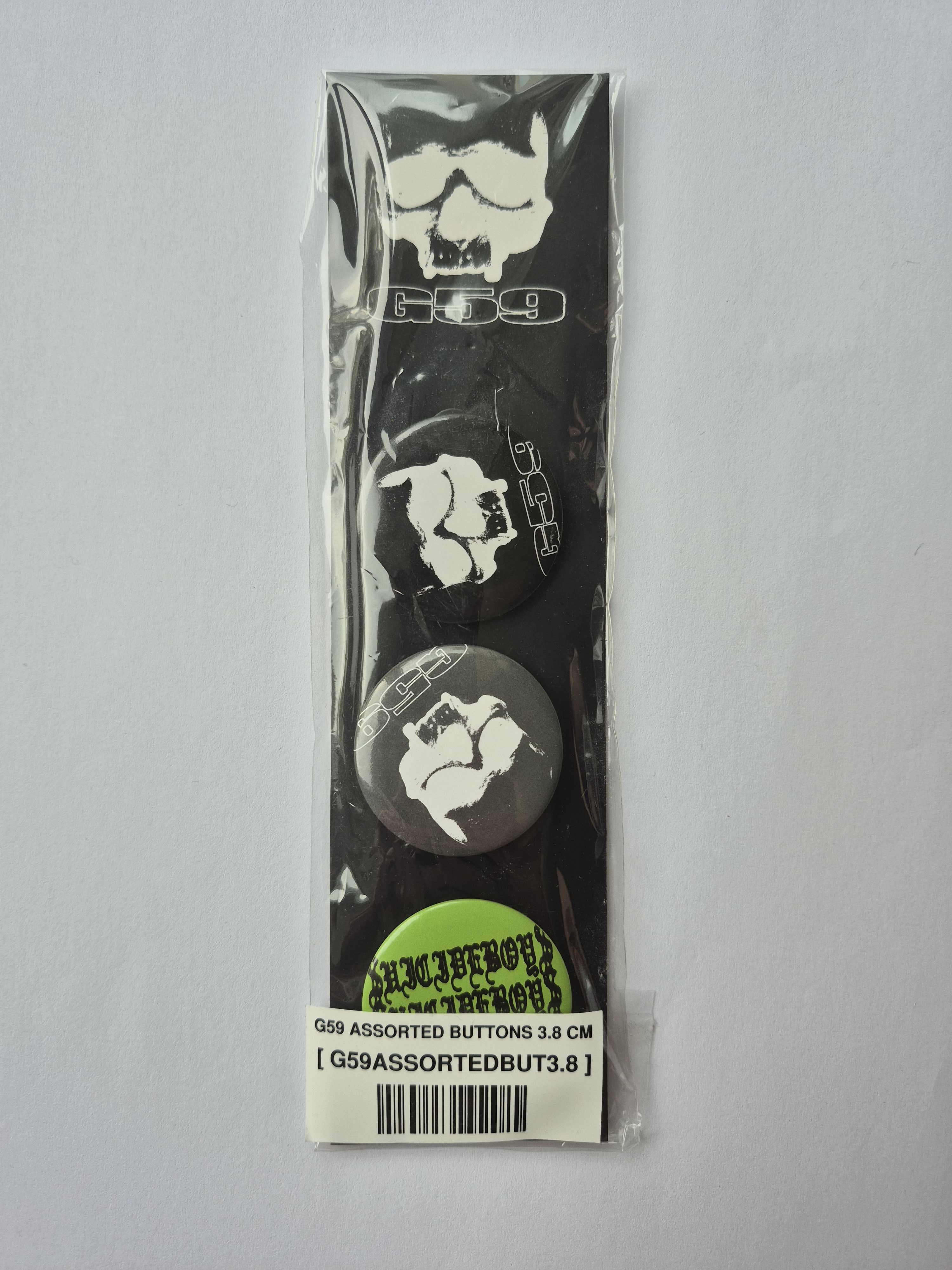 G59 Records G59 SUICIDEBOYS $B SMALL ASSORTED BUTTONS PIN SET Size ONE SIZE - 1 Preview
