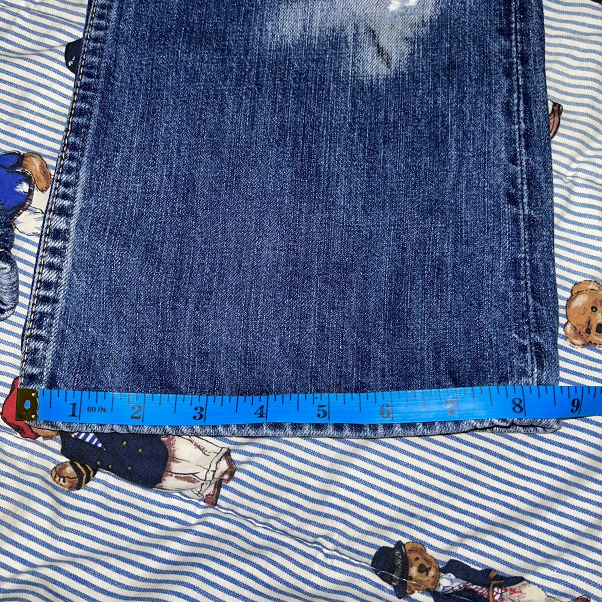 Evisu ‘2000’ Vintage Evisu Distressed Jeans Size US 30 / EU 46 - 23 Thumbnail