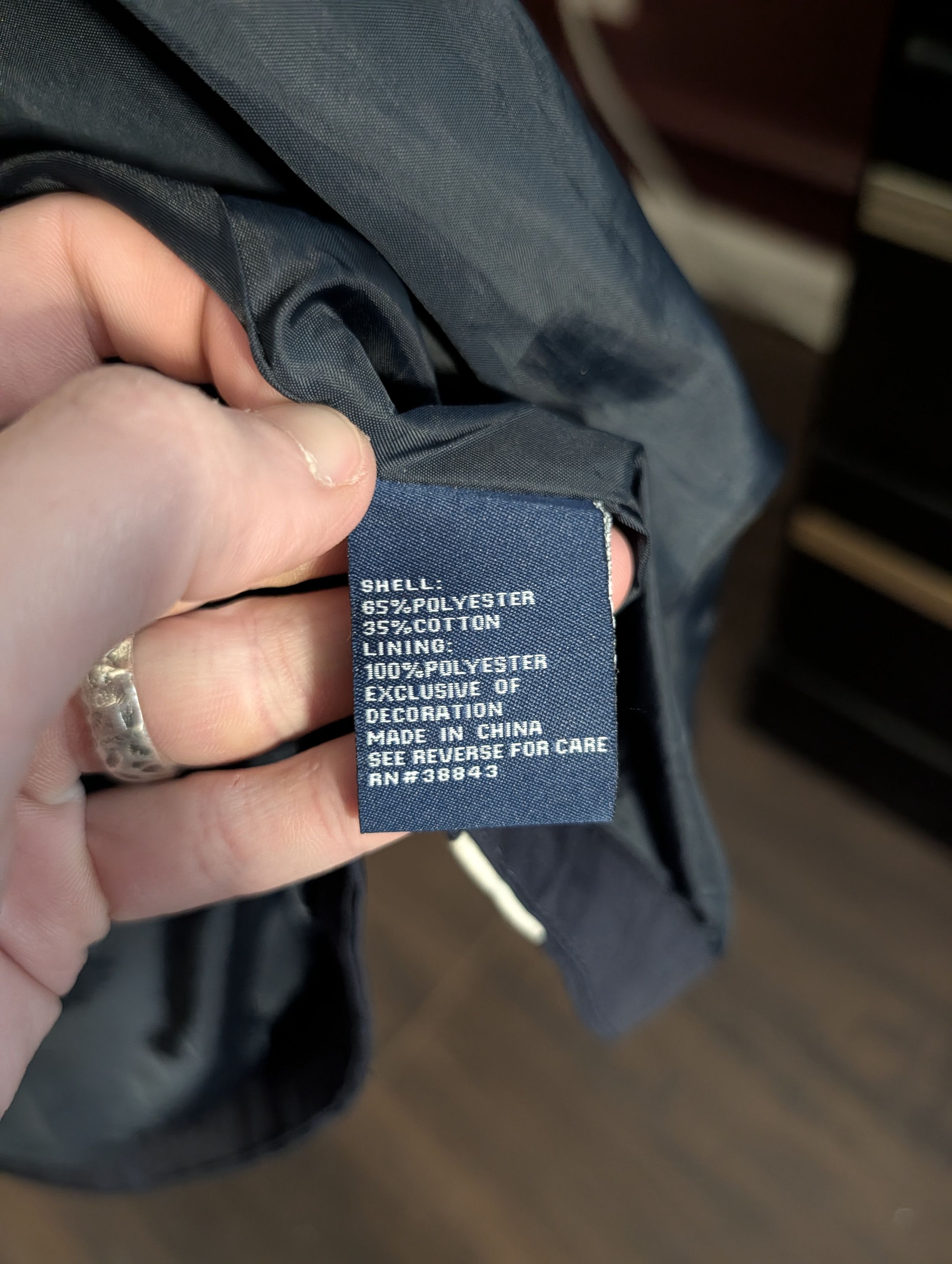 Mackintosh Blue/White striped zip-up hooded jacket XL Size XL / US 12-14 / IT 48-50 - 15 Thumbnail