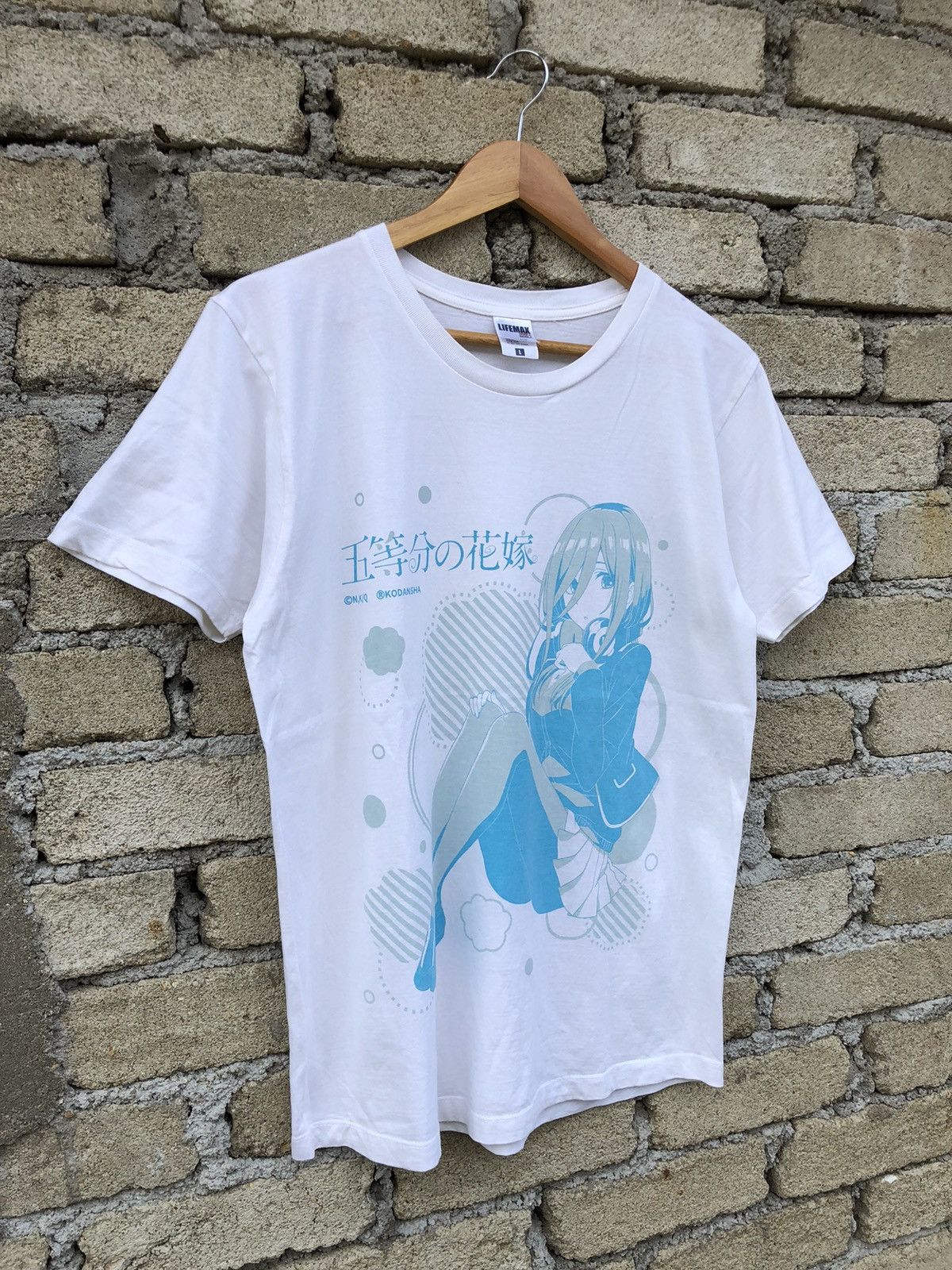Anime × Japanese Brand × Vintage TV Anime The Quintessential Quintuplets Nakano Miku Tee Size US L / EU 52-54 / 3 - 3 Thumbnail