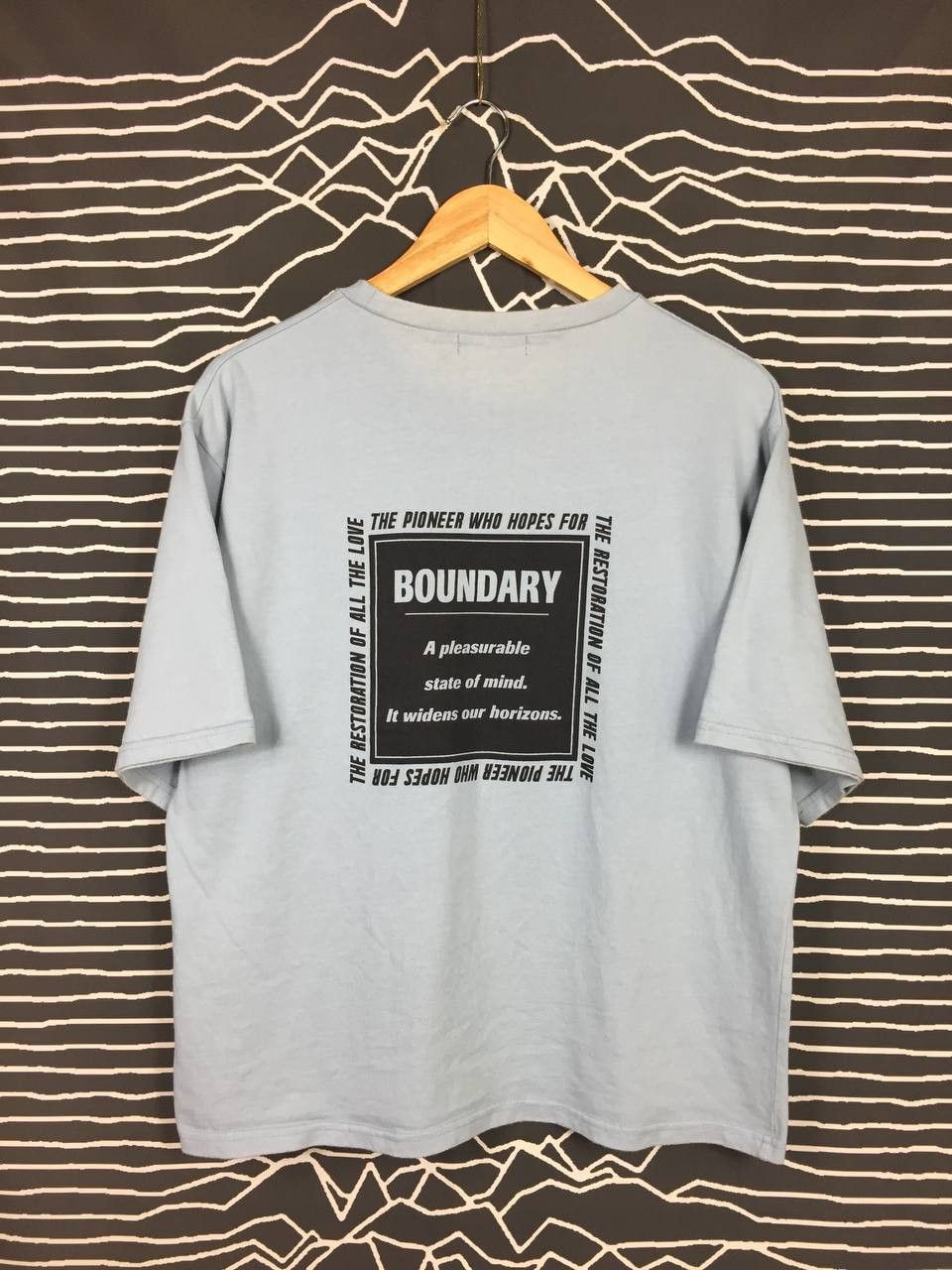 Japanese Brand × Vintage Doublefocus Japanese Brand Boundary Tee Size US XL / EU 56 / 4 - 2 Thumbnail