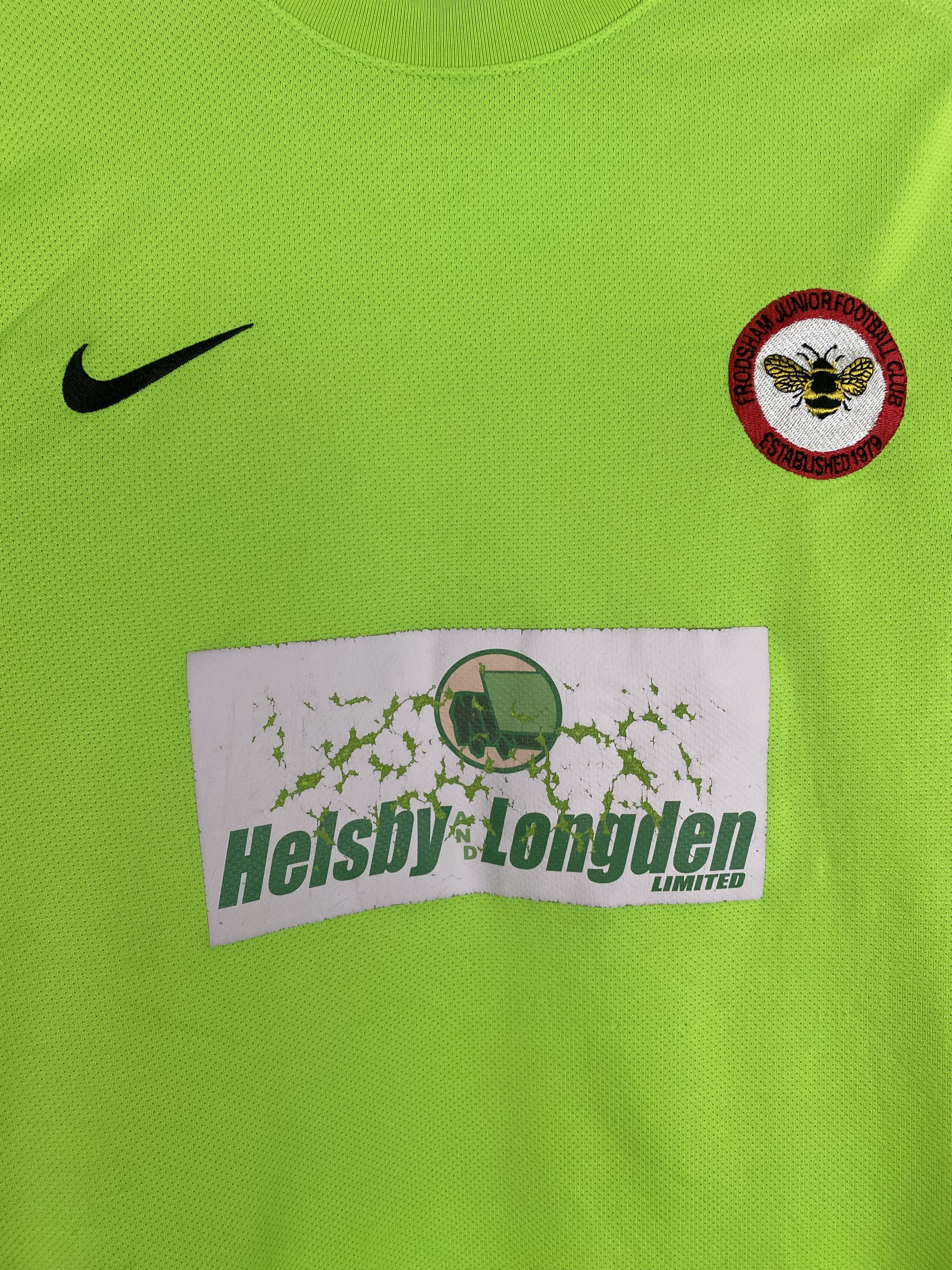 Nike Vintage NIKE FRODSHAM Training Green Longsleeve М480 Size US M / EU 48-50 / 2 - 4 Thumbnail