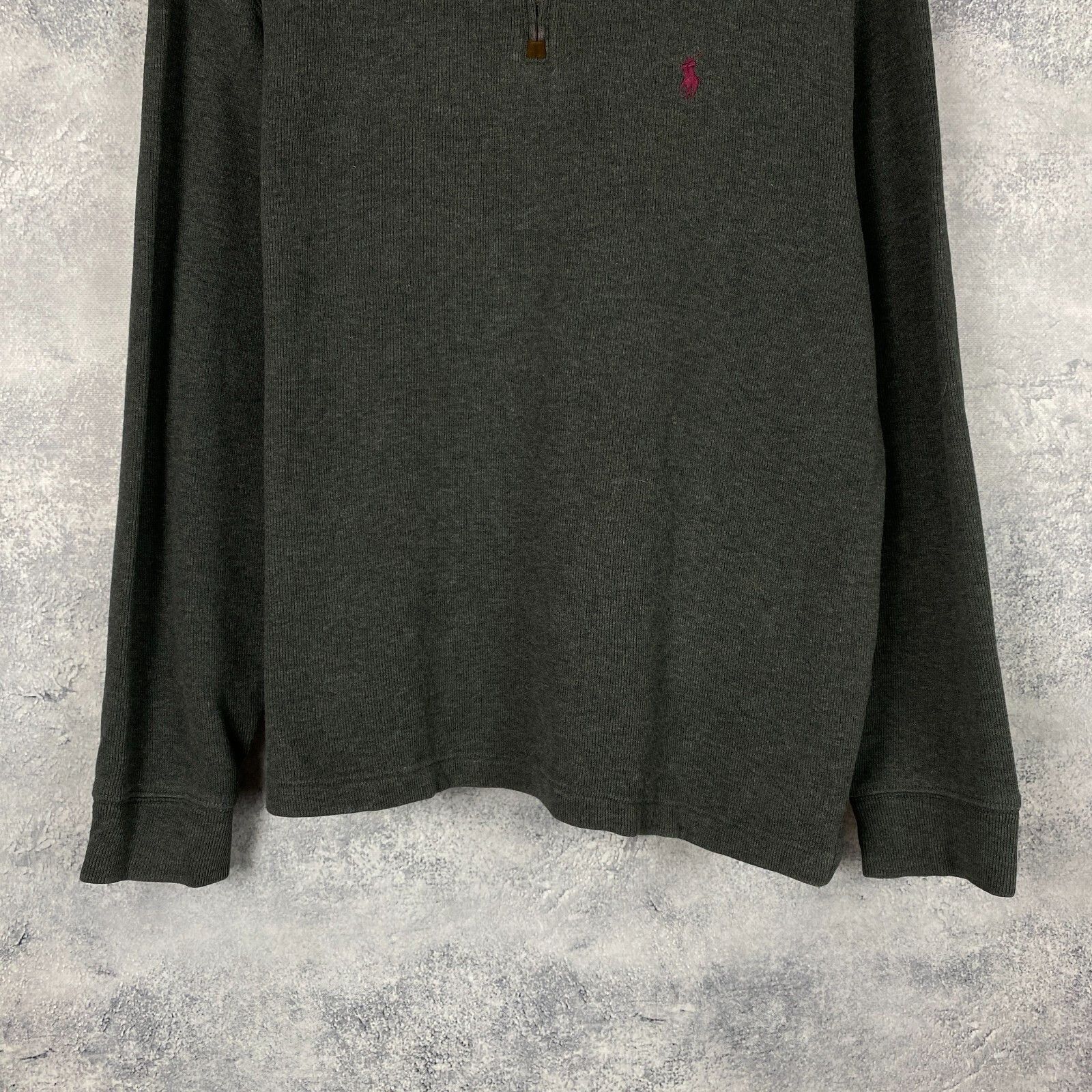 Polo Ralph Lauren Polo Ralph Lauren Zip 1/3 Sweatshirt Men's Size M Gray ` Size US M / EU 48-50 / 2 - 3 Thumbnail
