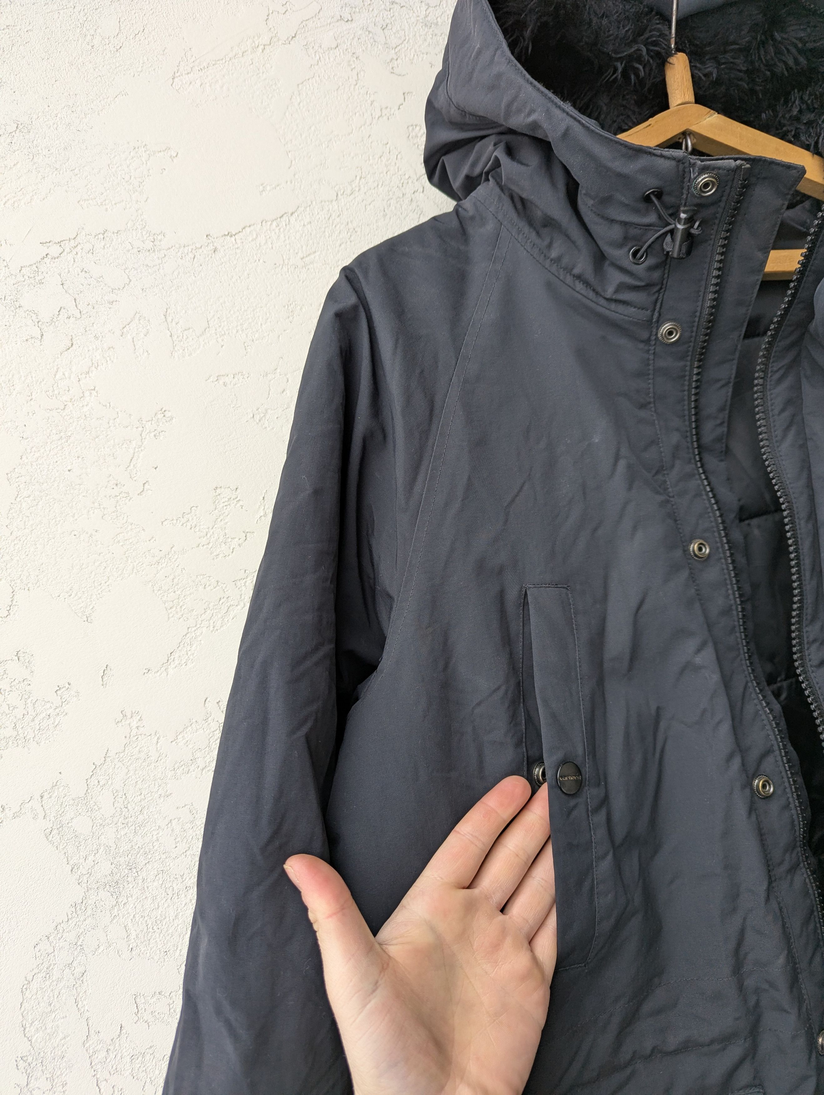 Carhartt Wip Carhartt WIP VTG Anchorage Parka Black Men's Sz M Size US M / EU 48-50 / 2 - 8 Thumbnail