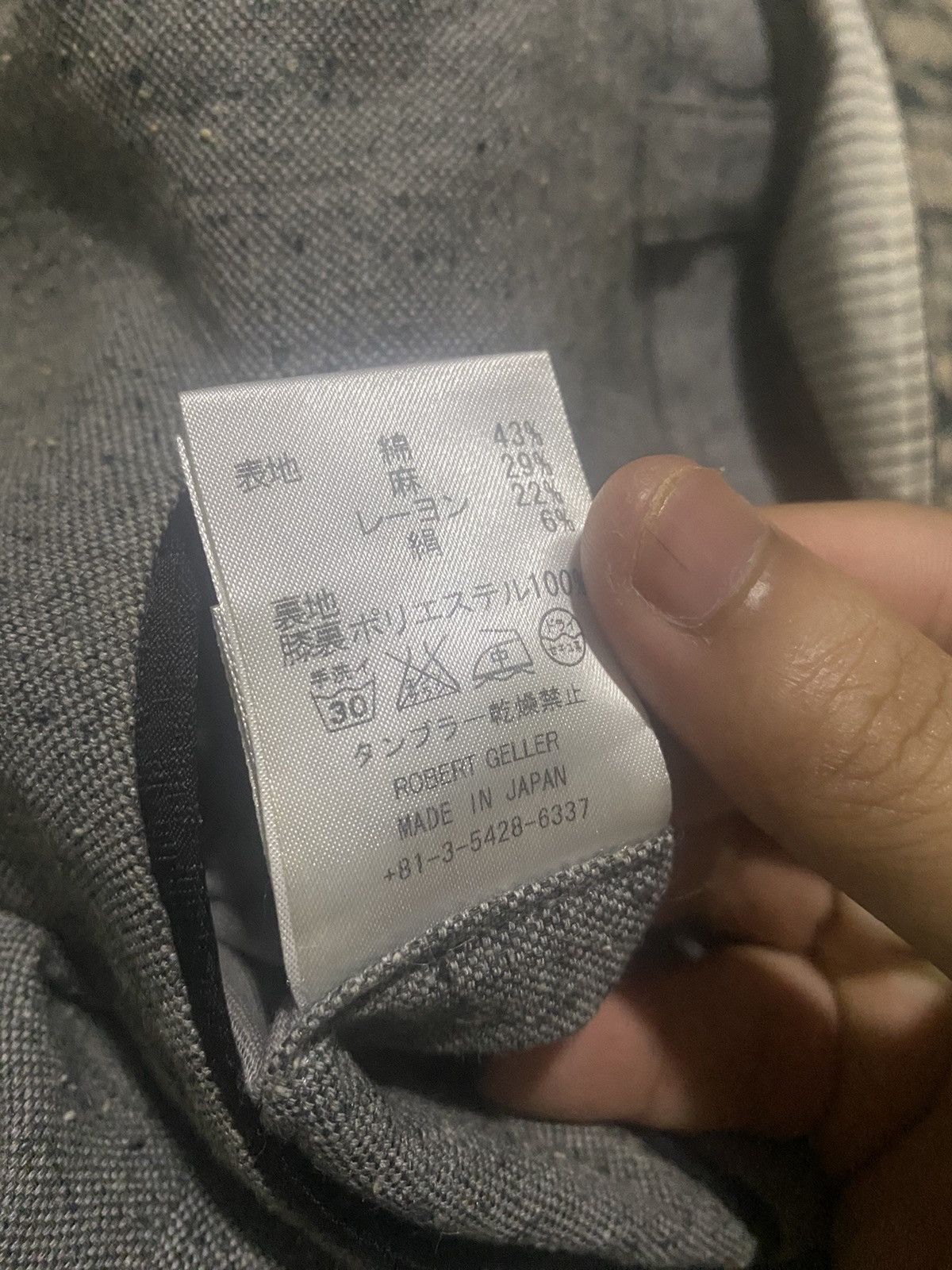 Japanese Brand × Robert Geller High Waist Robbert Geller Casual Two Tone Pants Size US 32 / EU 48 - 7 Thumbnail