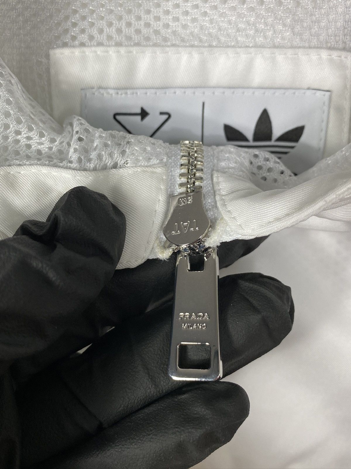Adidas × Prada Adidas x Prada Re-Nylon Hooded Track Jacket Size US M / EU 48-50 / 2 - 6 Thumbnail