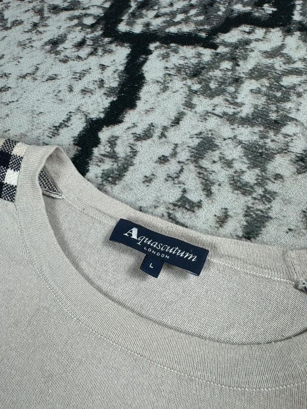 Aquascutum Aquascutum sweater cream beige pattern L Size US L / EU 52-54 / 3 - 5 Thumbnail