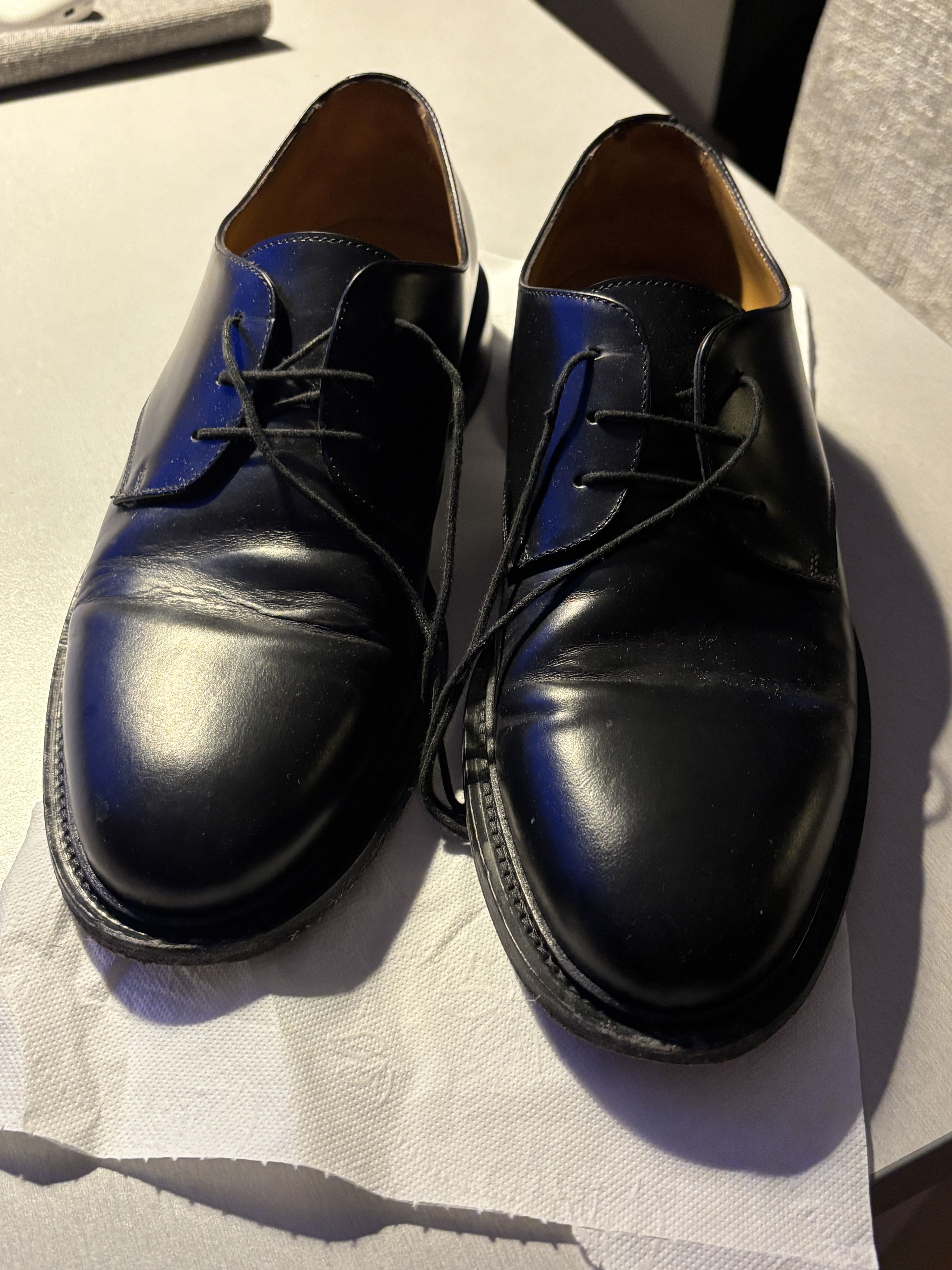 Common Projects Common Projects Officer Derbies Size US 11 / EU 44 - 1 Thumbnail