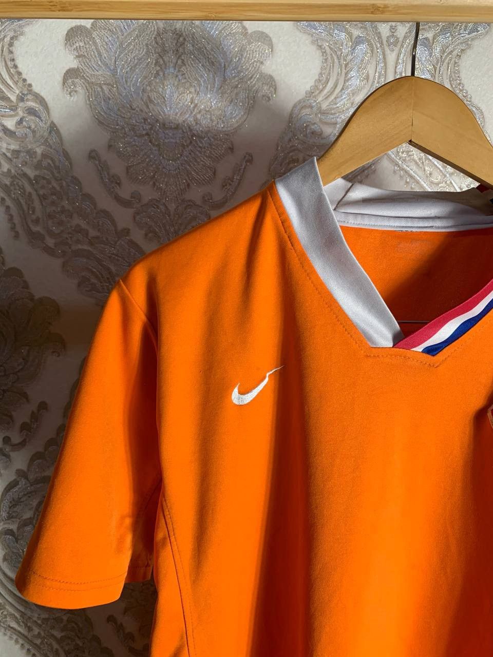Nike × Vintage VERY RARE NIKE NETHERLANDS KNVB SOCCER JERSEY BLOKECORE 90s Size US L / EU 52-54 / 3 - 3 Thumbnail