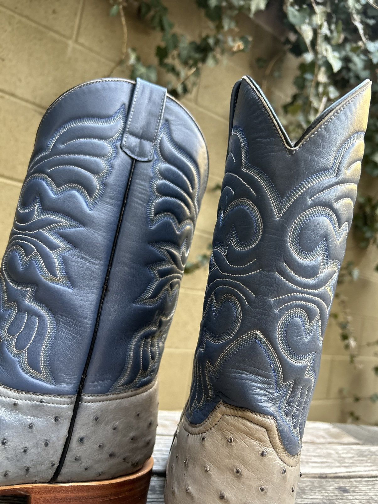 Other Custom Handmade Genuine Full Quill Ostrich Cowboy Boots 10D Size US 10 / EU 43 - 10 Thumbnail