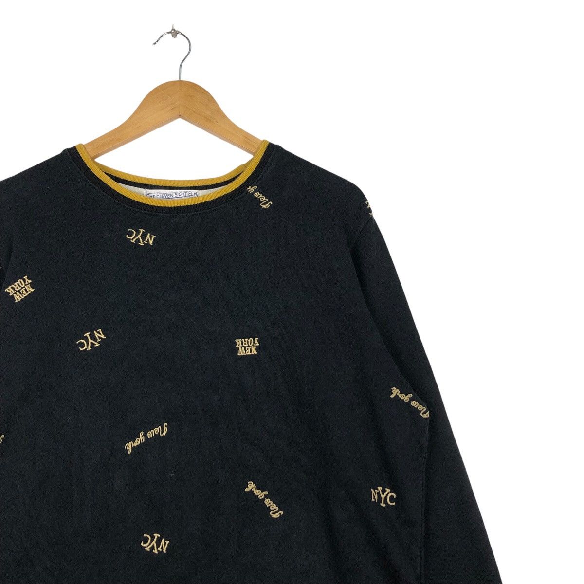 New York Yankees × Vintage Vintage Sweatshirt New York Rare Design 90s Streetwear Size US M / EU 48-50 / 2 - 5 Thumbnail