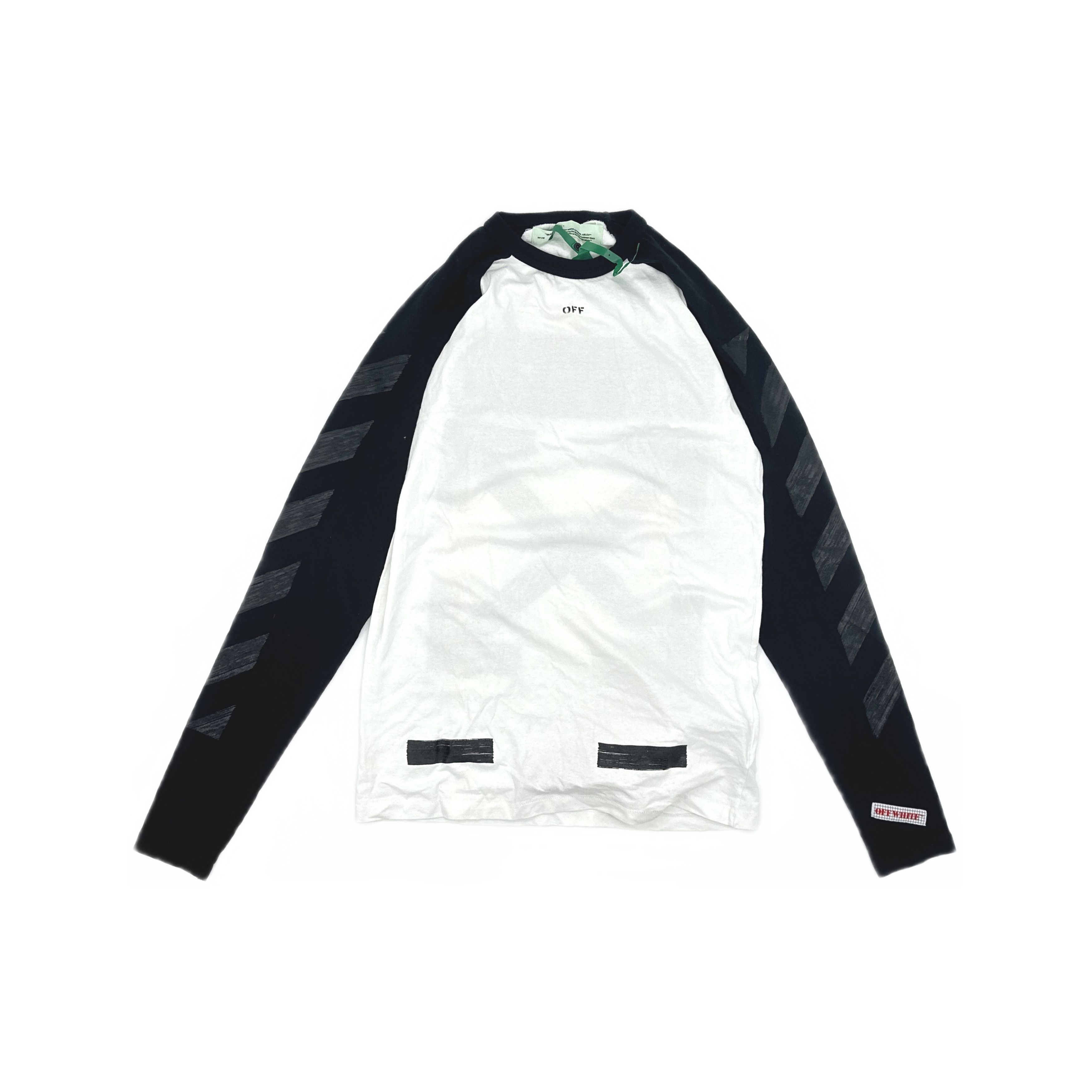 Off-White Off-White Paint Arrow Long Sleeve T-Shirt Size M Size US M / EU 48-50 / 2 - 1 Thumbnail