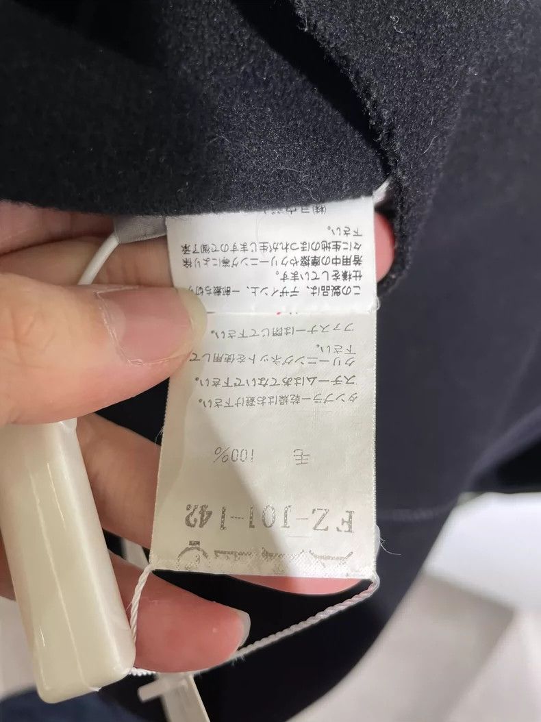 Yohji Yamamoto yohji yamamotoFall/Winter 2019 LOOK 9/39 Wool Jacket 2503-N Size US S / EU 44-46 / 1 - 8 Thumbnail
