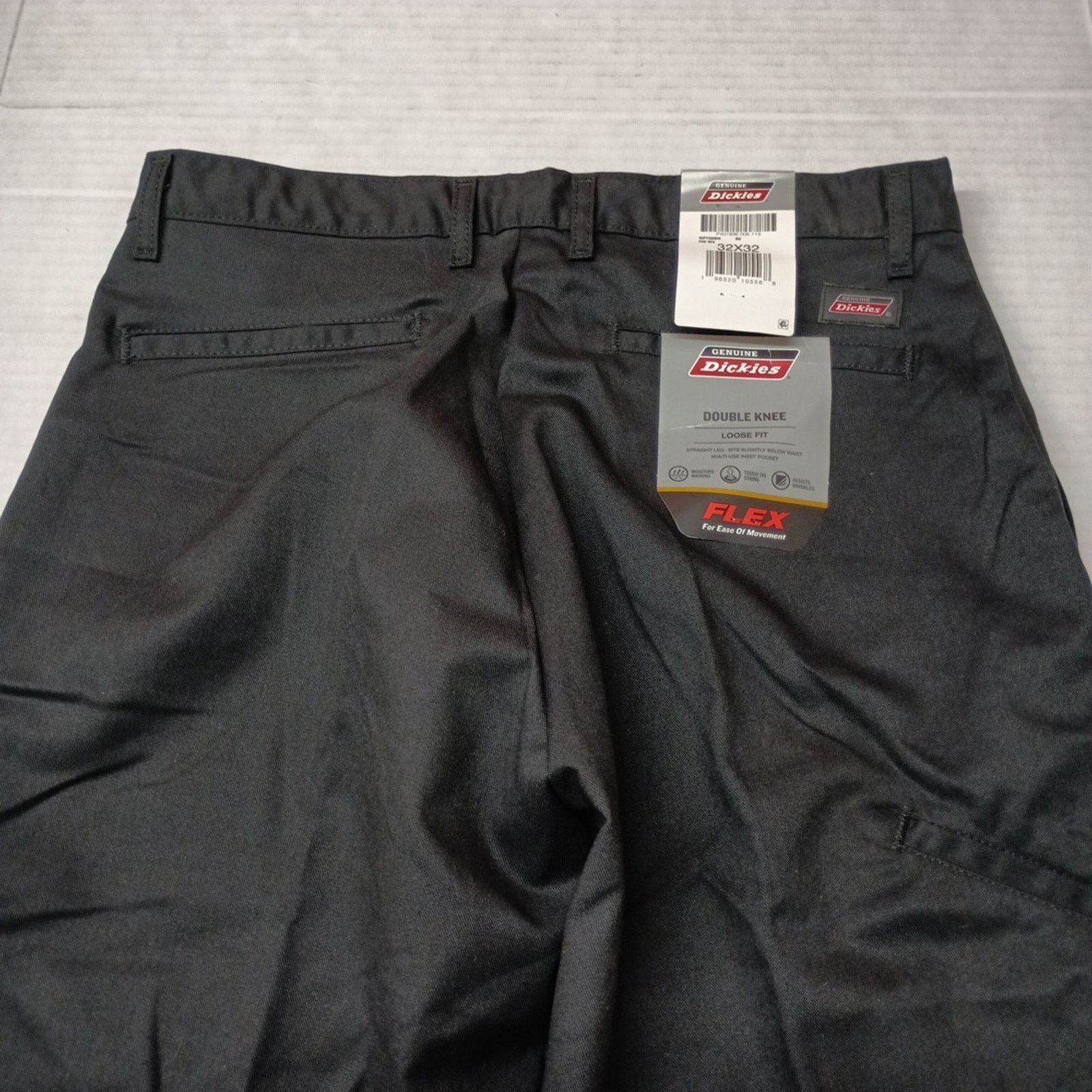 Dickies Dickies Loose Fit Double Knee Work Pants Men's 32x32 Black Size US 32 / EU 48 - 7 Thumbnail