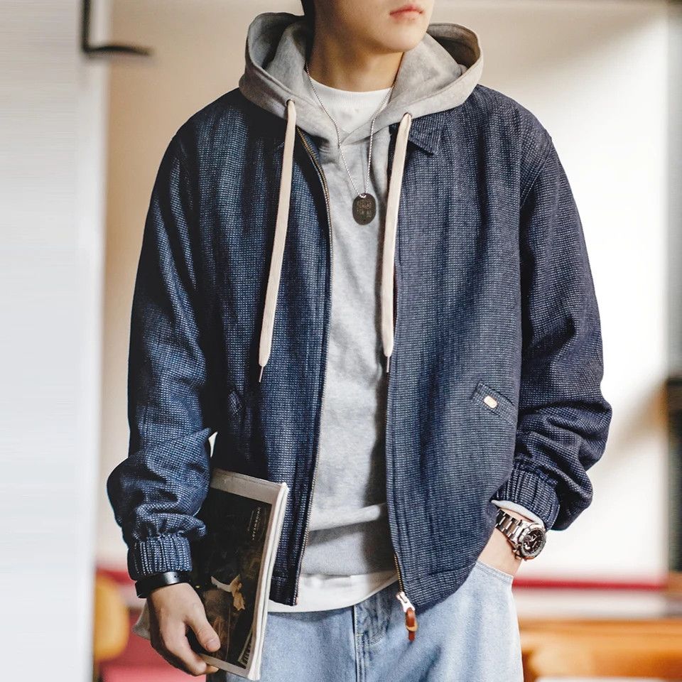 Denim Jacket Amekaji Style Cityboy Style Loose