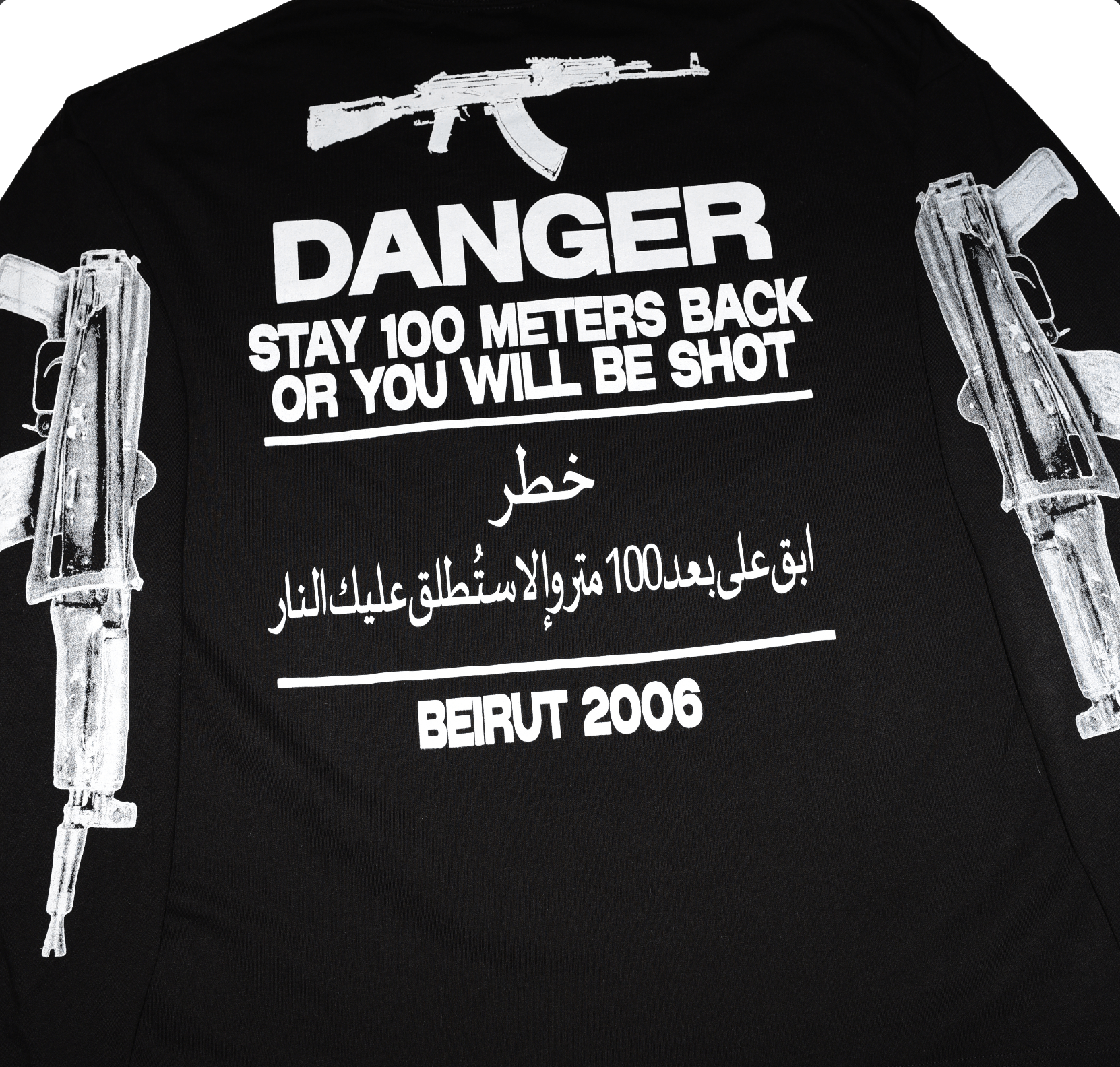 Vintage DAMAAR 2.0 AK-47 Long Sleeve Tee by ColdWorld Vintage Size US XXL / EU 58 / 5 - 5 Thumbnail