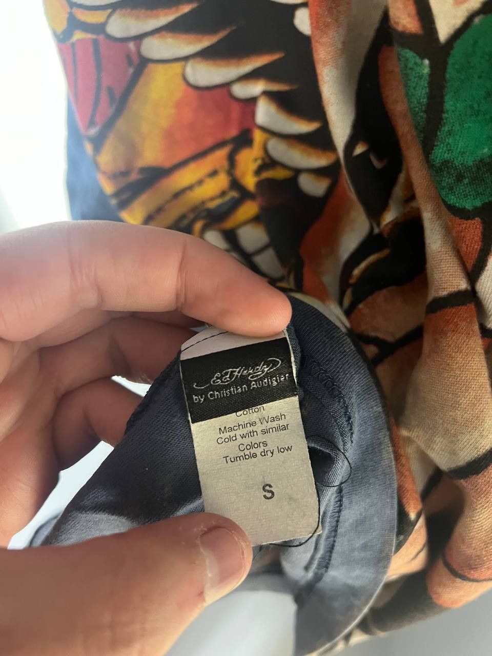Ed Hardy VINTAGE ED HARDY BY CHRISTIAN AUDIGIER DESIGNER T-SHIRT Y2K Size US S / EU 44-46 / 1 - 5 Thumbnail