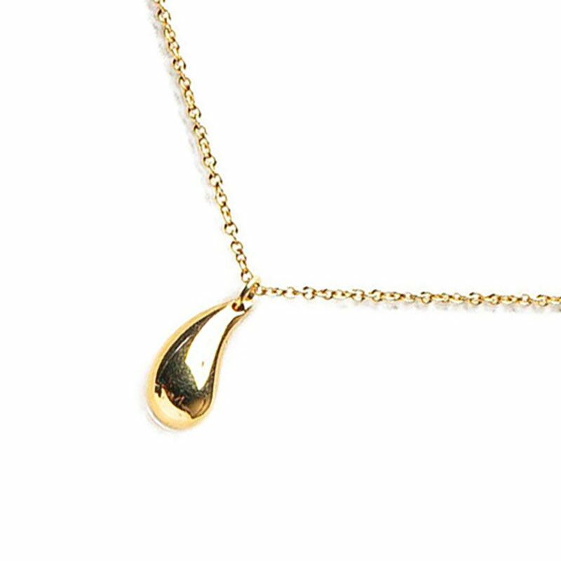 Tiffany & Co. Tiffany & Co. Tiffany & Co. Elsa Peretti Teardrop Au750 Necklace Metal Necklace Size ONE SIZE - 1 Thumbnail
