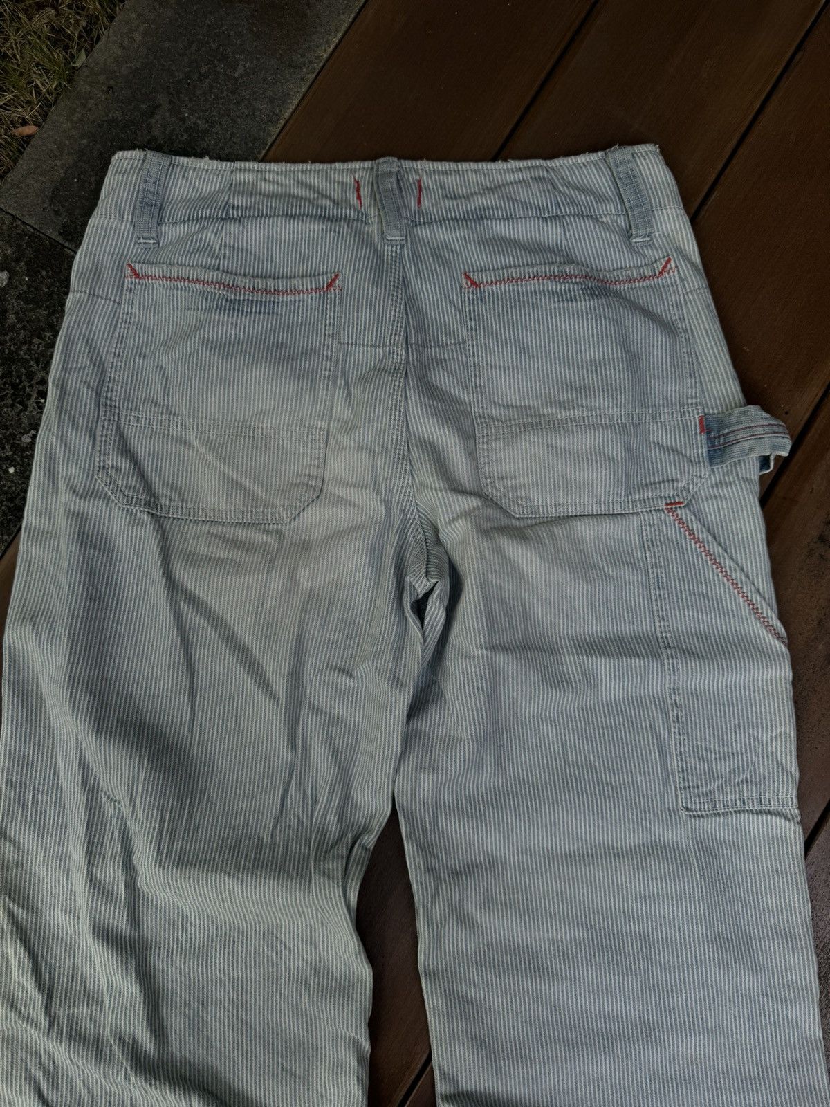 Japanese Brand CUBE SUGAR CARPENTER PANTS Size US 32 / EU 48 - 4 Thumbnail