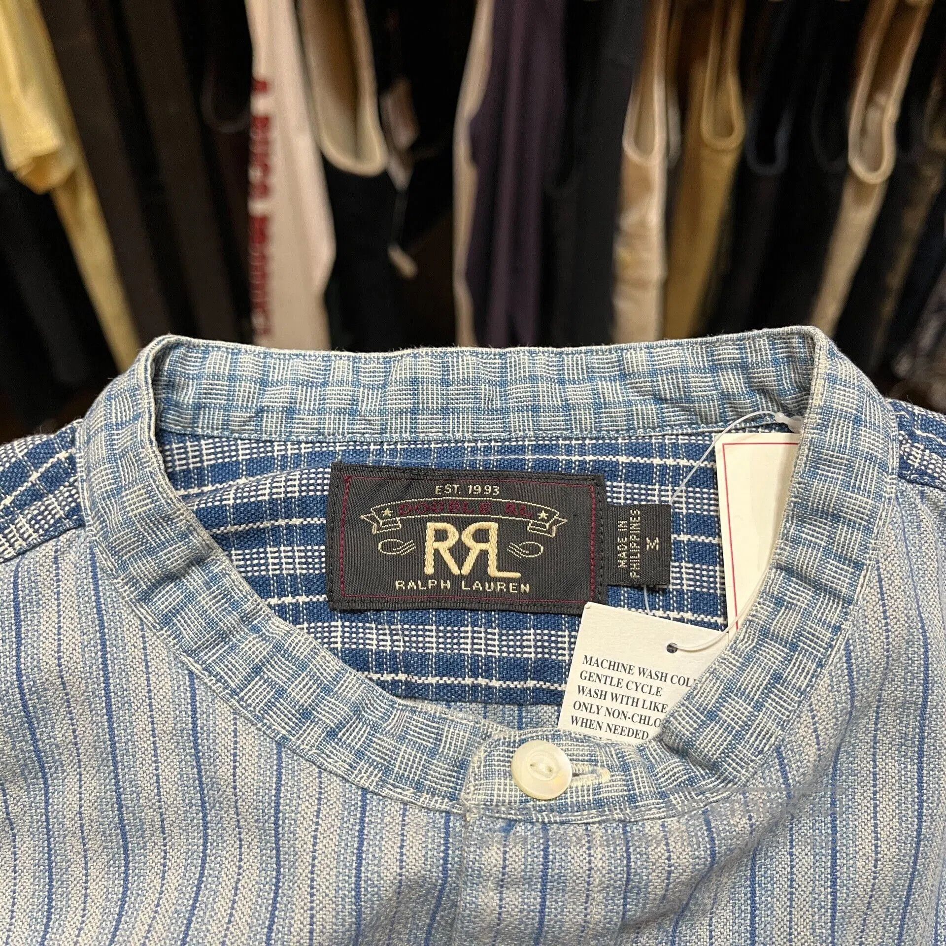 RRL Ralph Lauren RRL Striped Panel Shirt by Ralph Lauren. Size US M / EU 48-50 / 2 - 3 Thumbnail