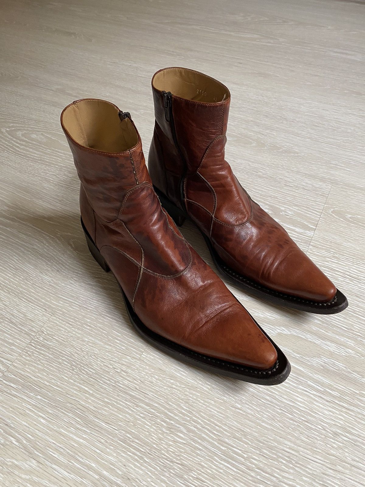 Gianni Barbato Leather Boots – Cortège