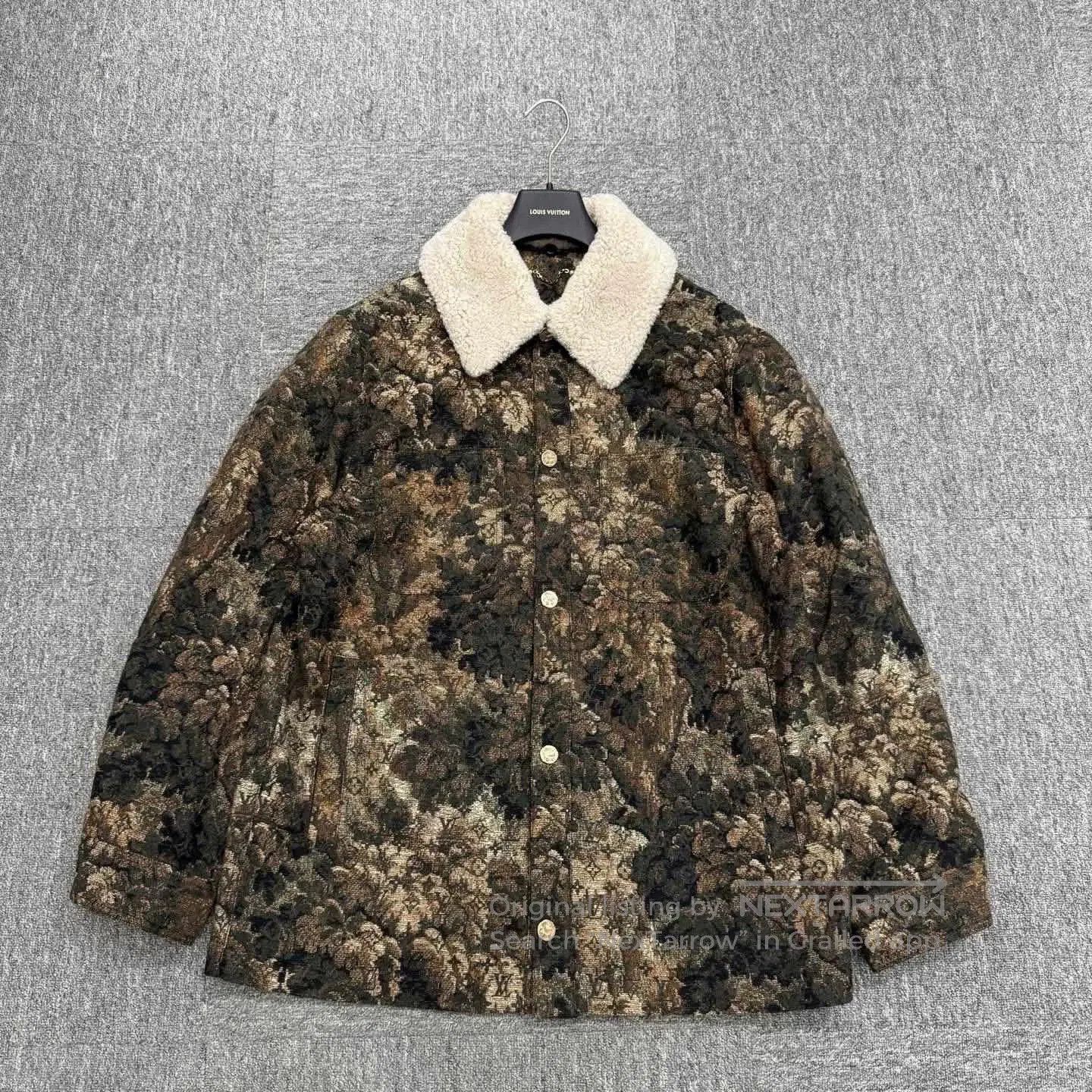 Louis Vuitton louis vuitton camouflage print coat jacket. Size US XXL / EU 58 / 5 - 1 Thumbnail