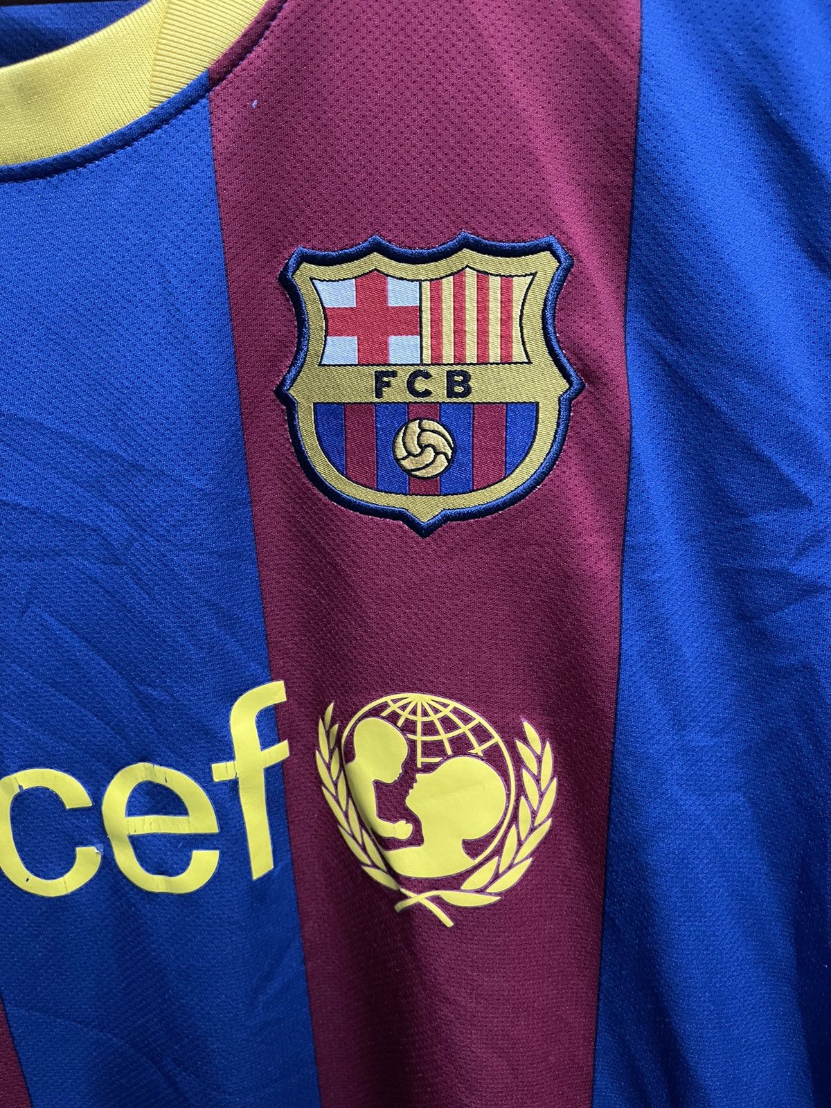 Nike × Vintage Barcelona Nike Jersey Size US L / EU 52-54 / 3 - 6 Thumbnail