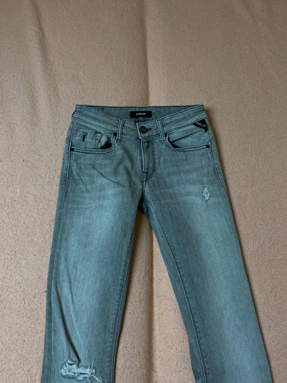 Replay × Vintage Vintage Japanese Style Replay Jeans Grunge Avantgarde Y2K Size 25" / US 0 / IT 36 - 13 Thumbnail