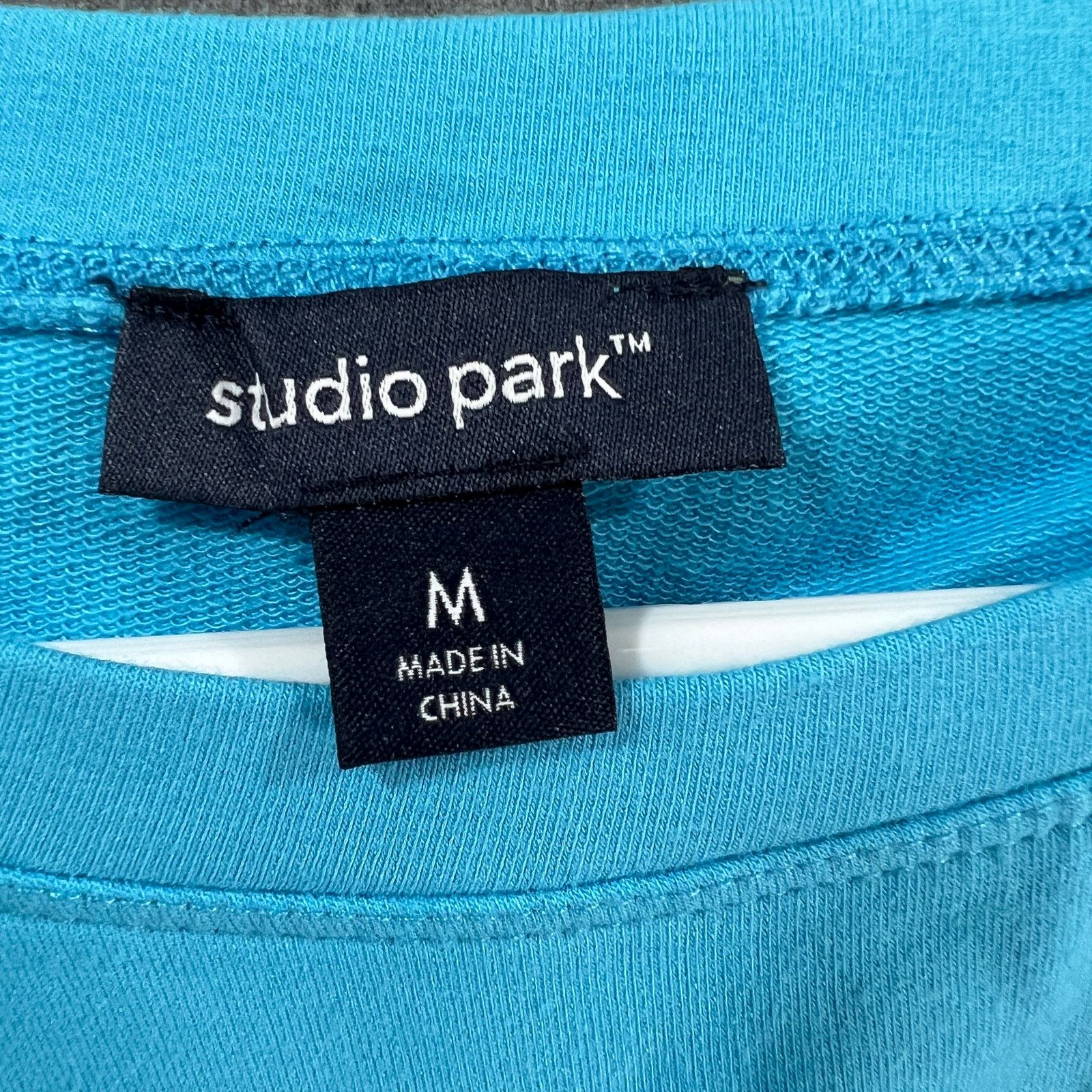 Other Studio Park x Kerstin Lindquist Priorities Pullover Aqua Size M / US 6-8 / IT 42-44 - 3 Thumbnail