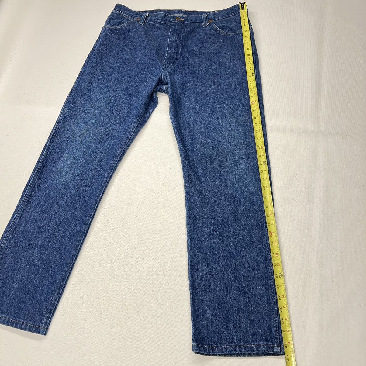 Wrangler Wrangler Jeans Blue Cowboy Cut Slim Denim Western 936DEN Size US 40 / EU 56 - 16 Thumbnail