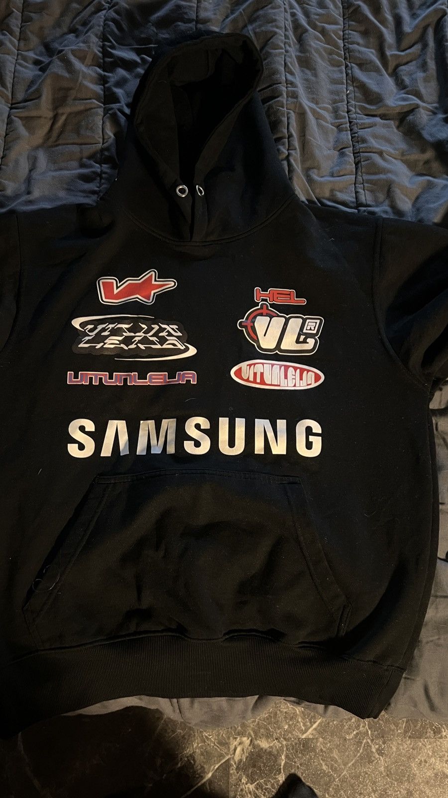 image of Vitunleija X Samsung Kamppi Popup 02.02.2023 in Black, Men's (Size Large)