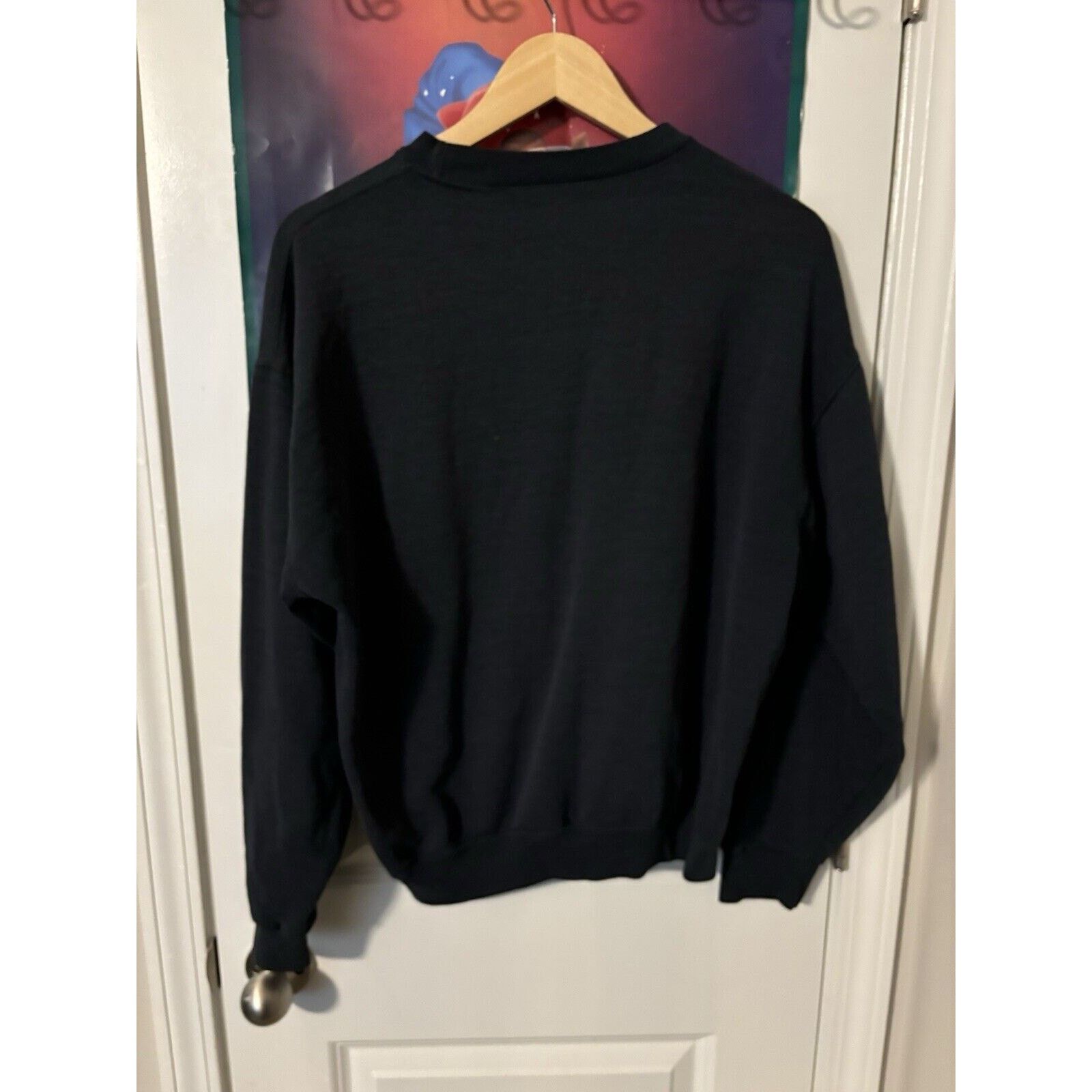 Other Vintage Faded Black Blank Crewneck Sz Unknown Brand Unknown Size US L / EU 52-54 / 3 - 2 Thumbnail
