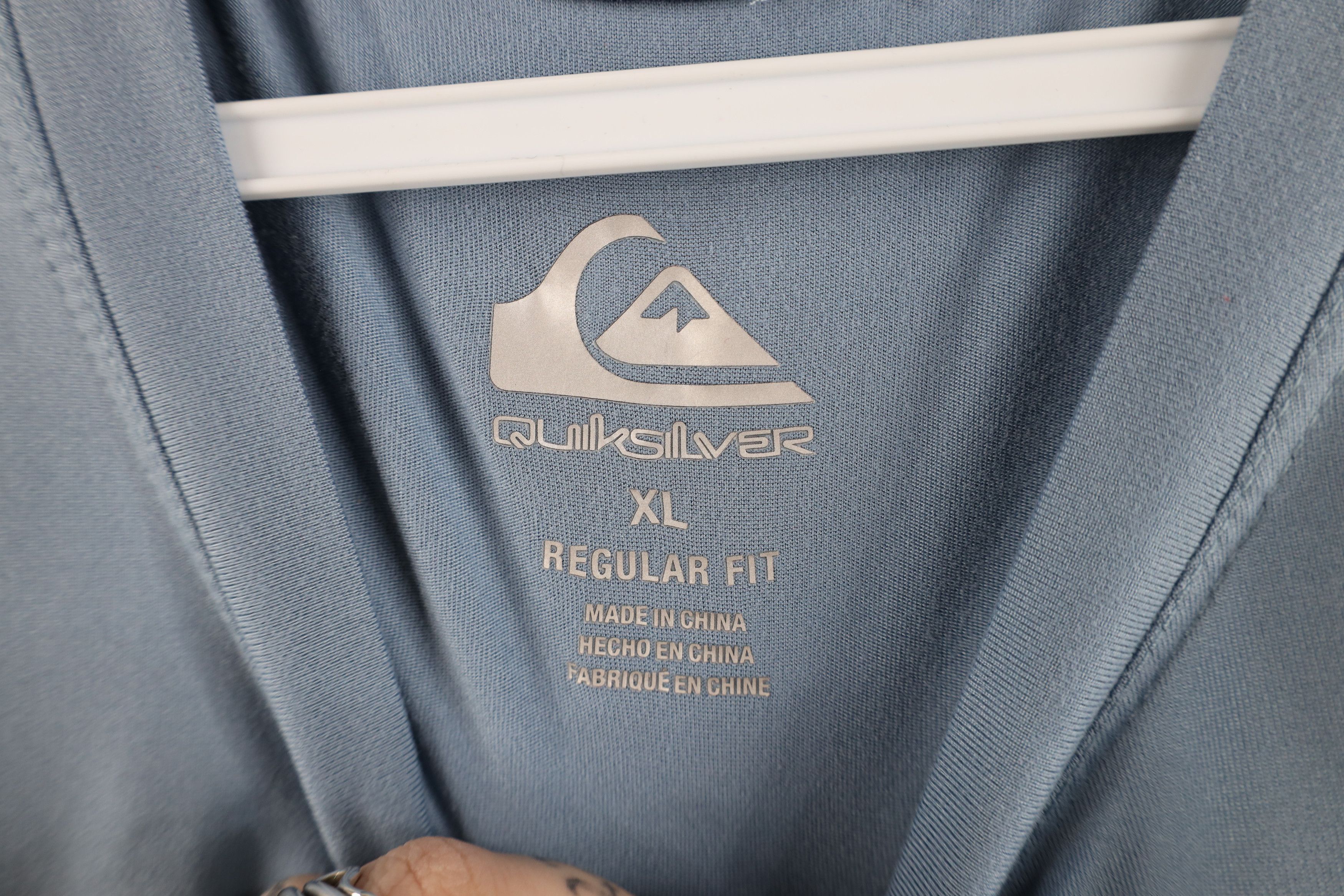 Quiksilver Vintage Y2k Quiksilver Surfing Short Sleeve T-Shirt Blue Size US XL / EU 56 / 4 - 8 Thumbnail