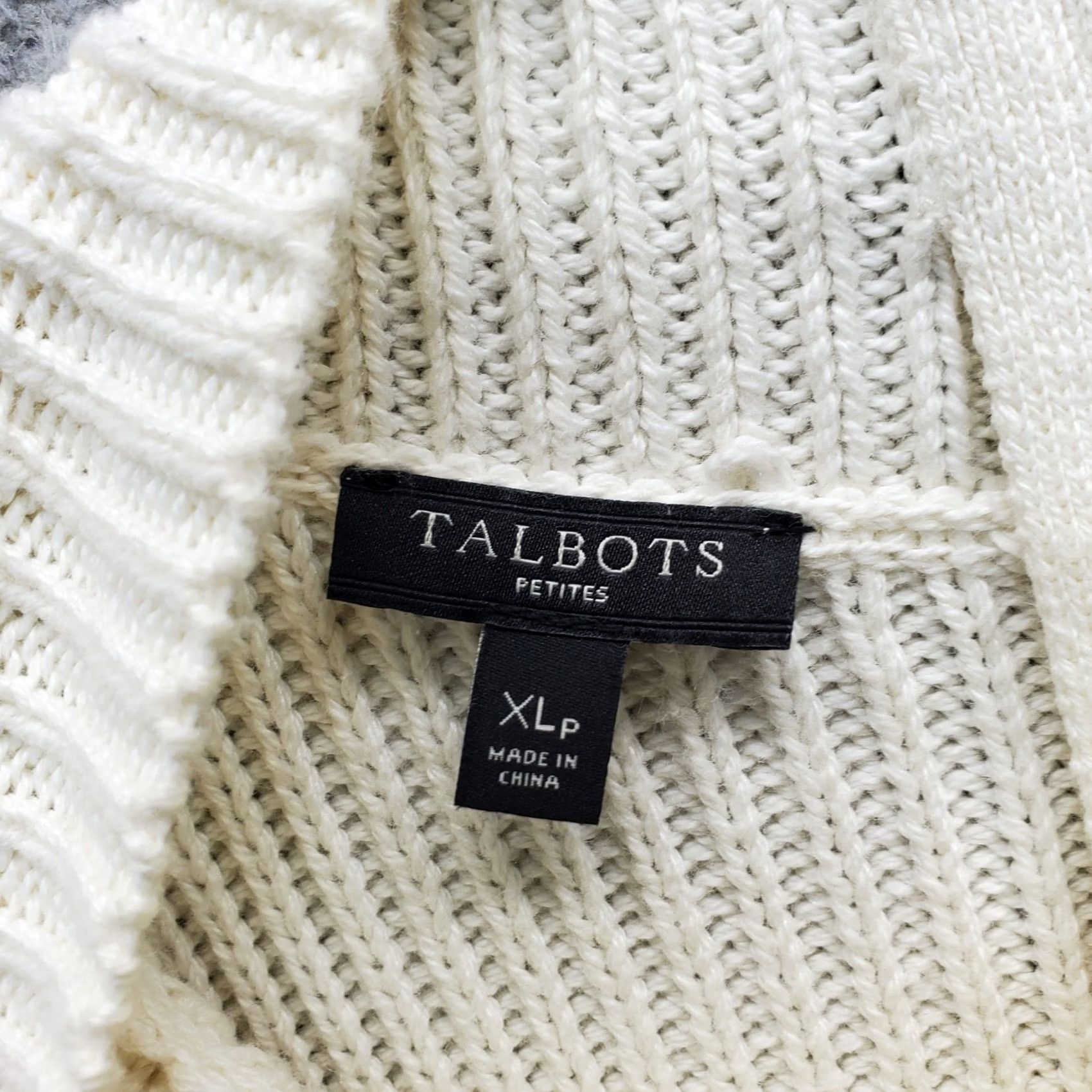 Talbots Talbots Sweater Womens Size PXL Multicolor Embroidered Floral Knit Mock Neck Casual Pullover Women Size PXL Size XL / US 12-14 / IT 48-50 - 6 Thumbnail