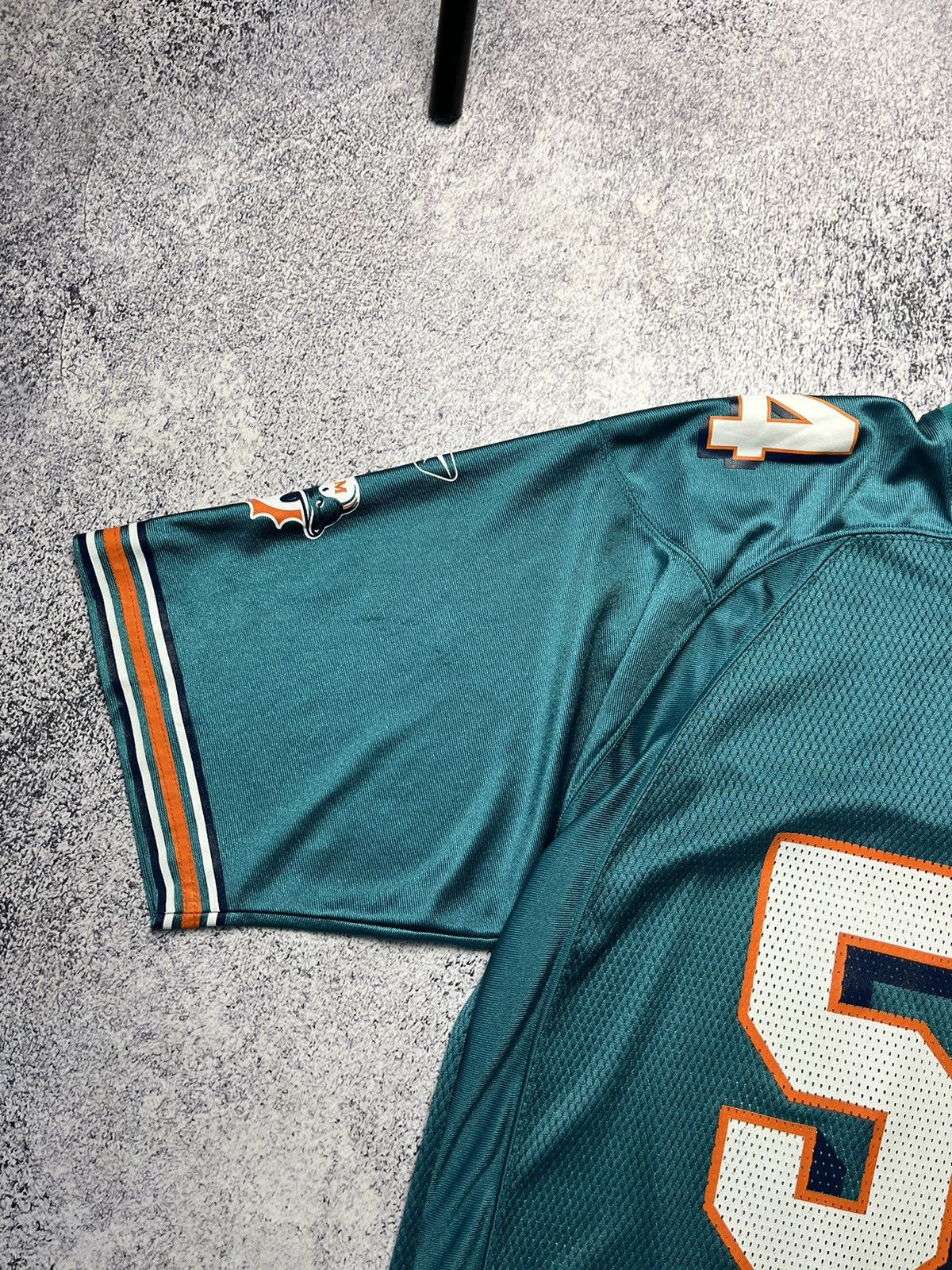 Reebok Vintage Miami Dolphins Jersey #54 Thomas NFL Football Reebok Size US L / EU 52-54 / 3 - 7 Thumbnail